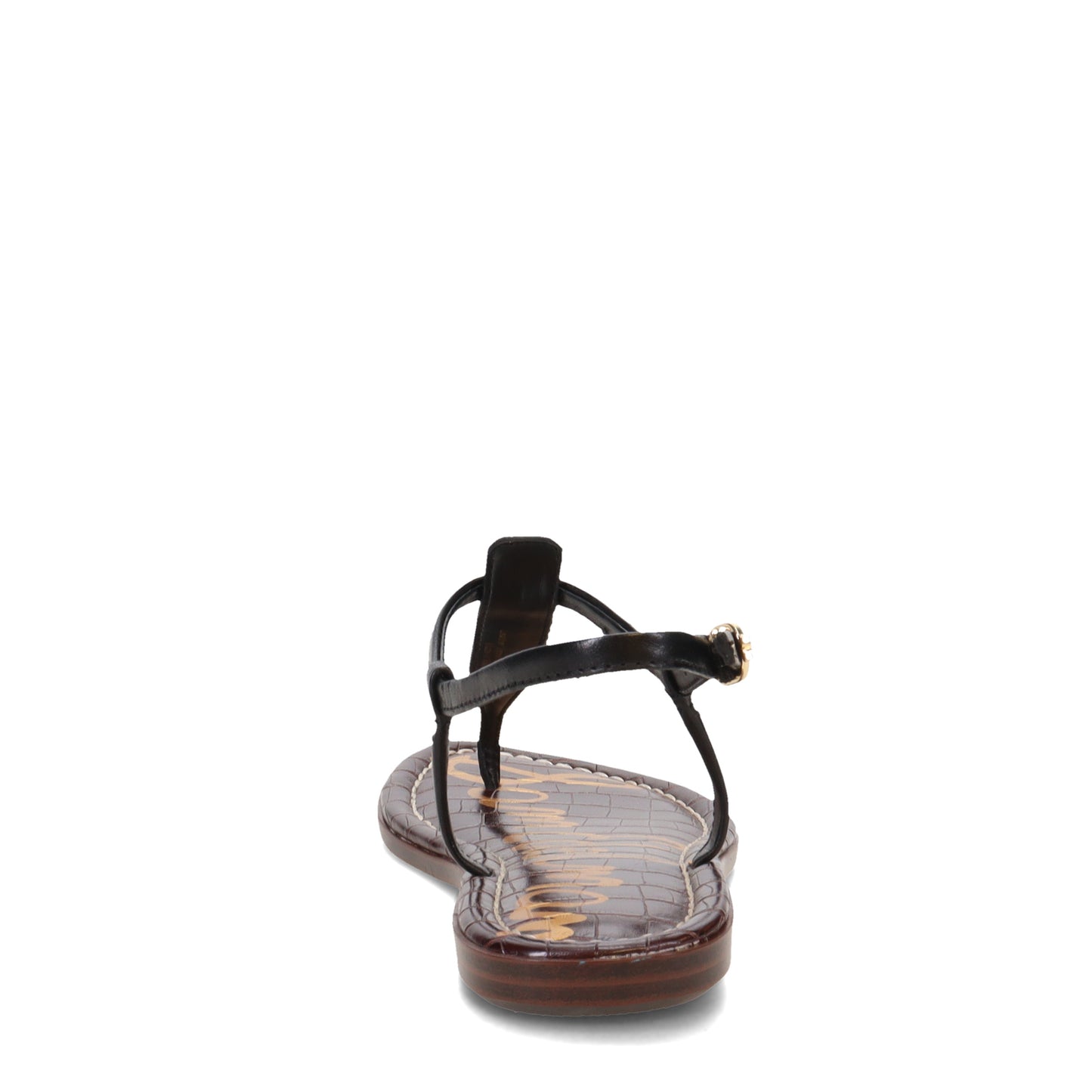 Peltz Shoes Women's Sam Edelman Gigi Sandal BLACK I5237L2002