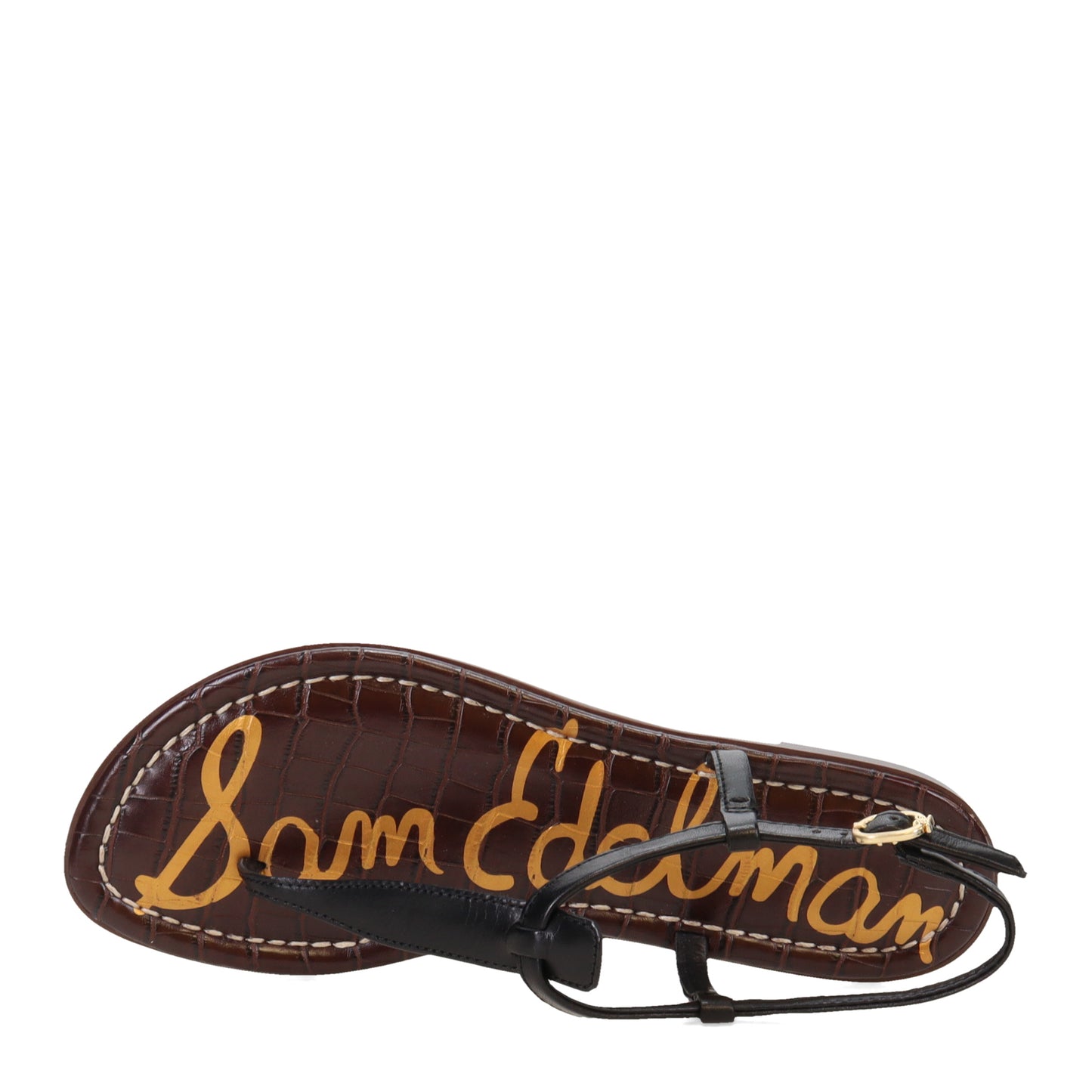 Peltz Shoes Women's Sam Edelman Gigi Sandal BLACK I5237L2002
