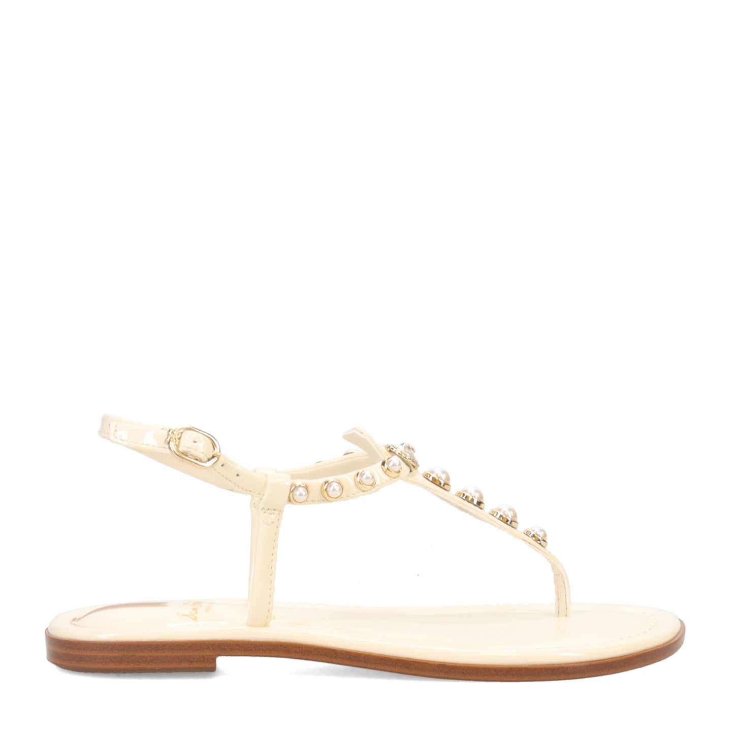 Peltz Shoes Women's Sam Edelman Gigi Sandal WHITE I5239S1100