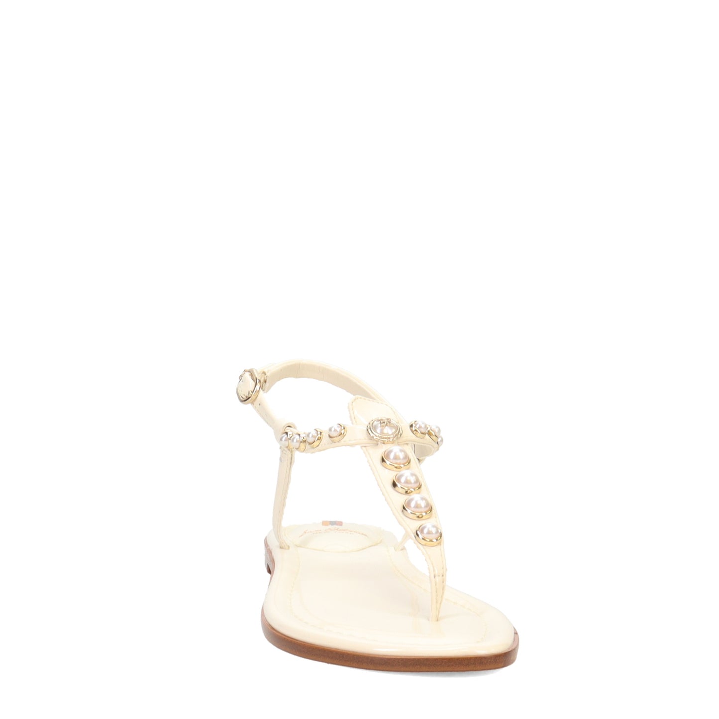 Peltz Shoes Women's Sam Edelman Gigi Sandal WHITE I5239S1100