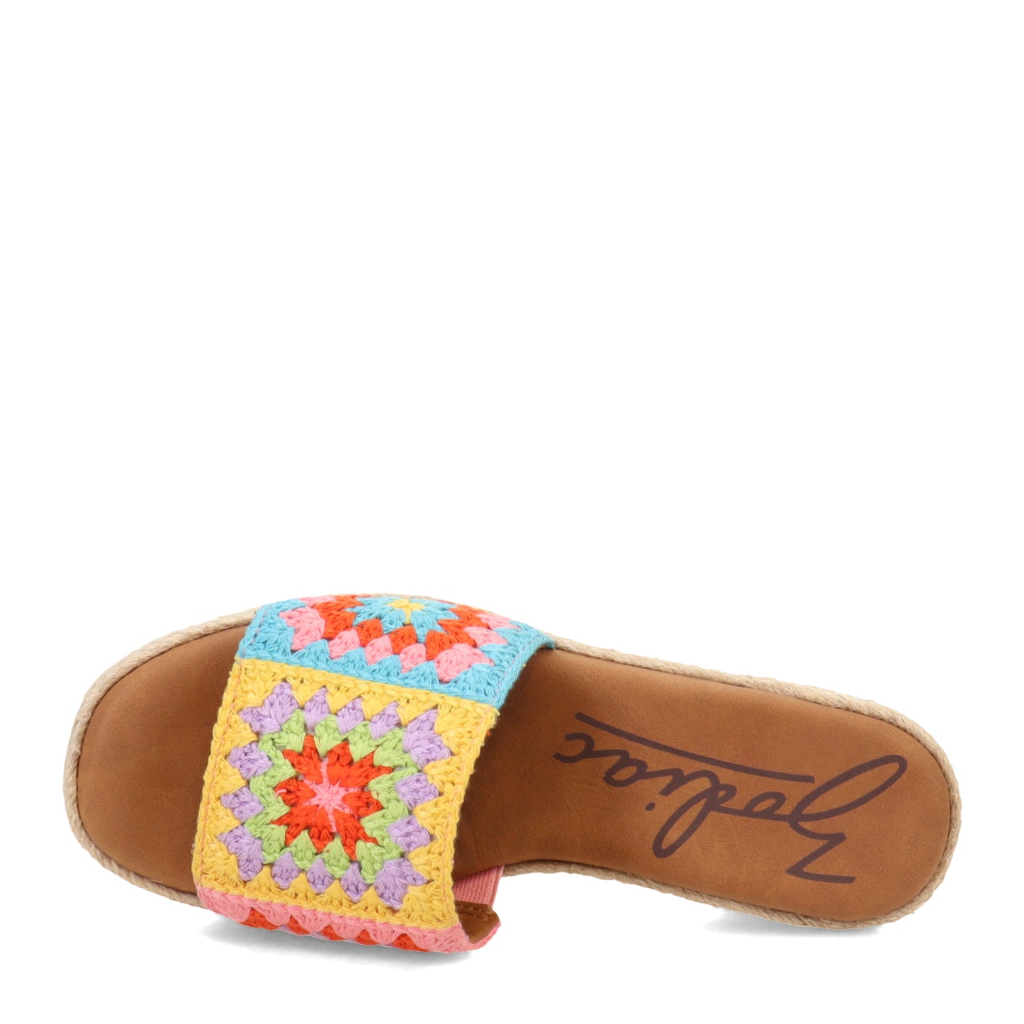 Peltz Shoes Women's Zodiac June Sandal MULTI I5319F1900