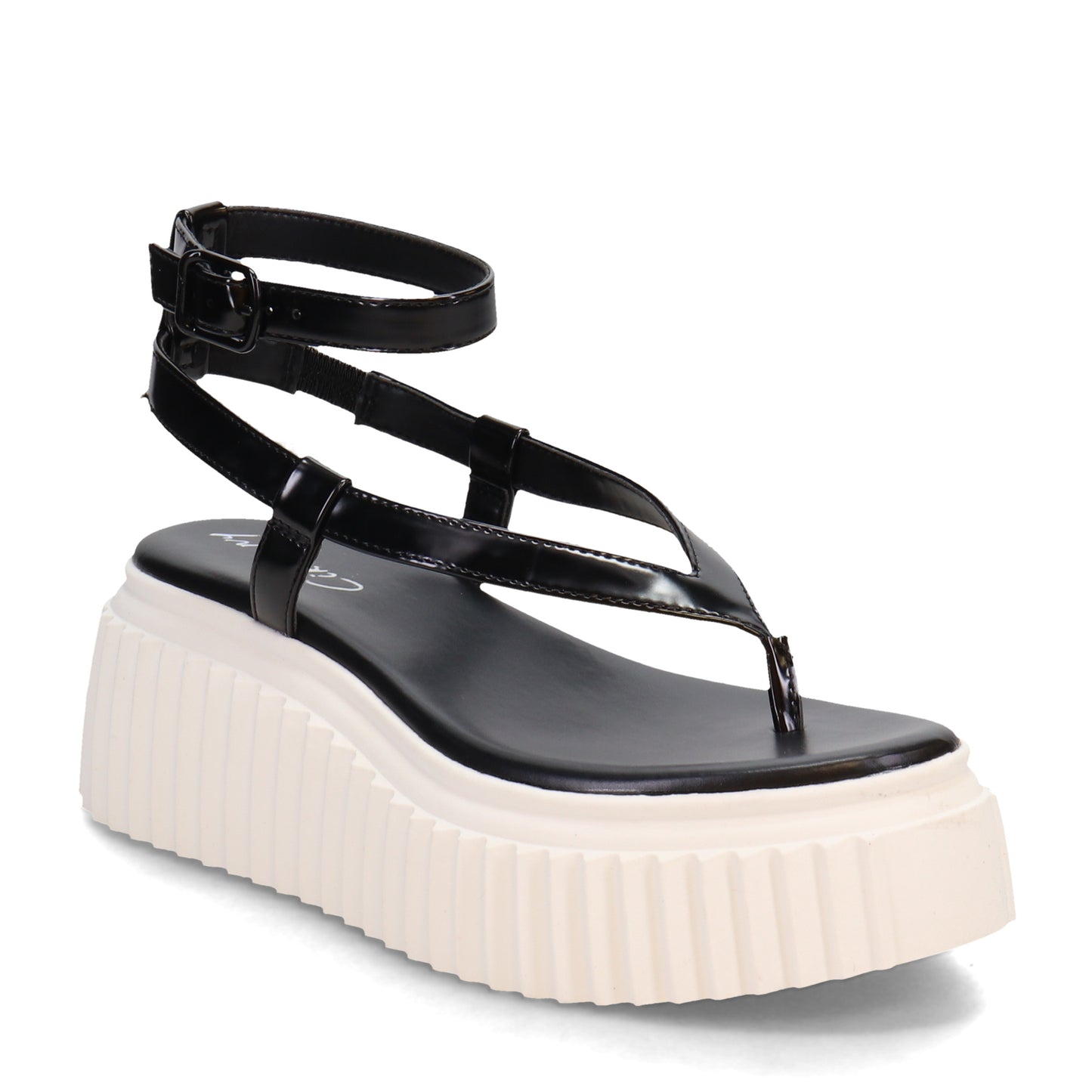 Peltz Shoes Women's Circus NY Elana Sandal BLACK I5422S1001