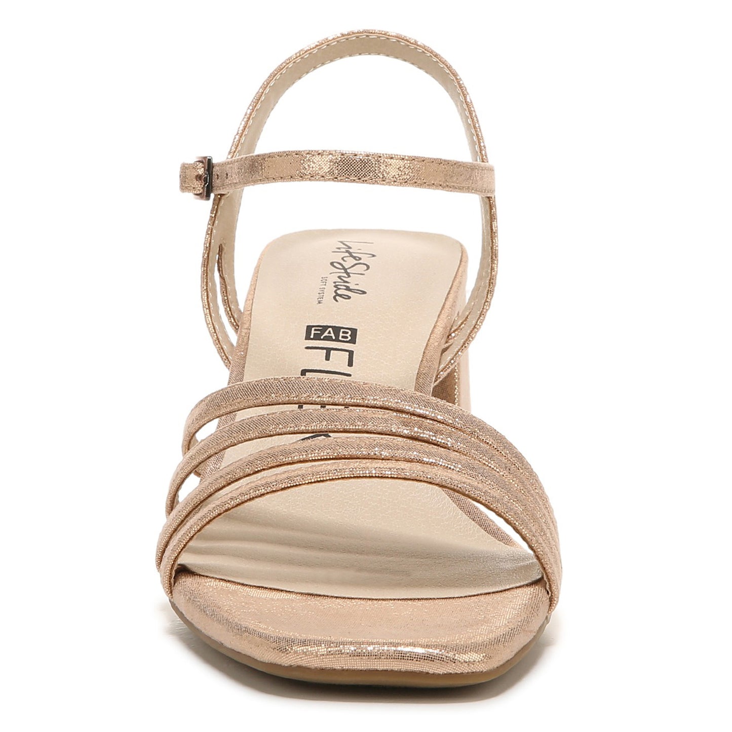 Peltz Shoes Women's LifeStride Celebrate Sandal BRONZE BR I5524F1201