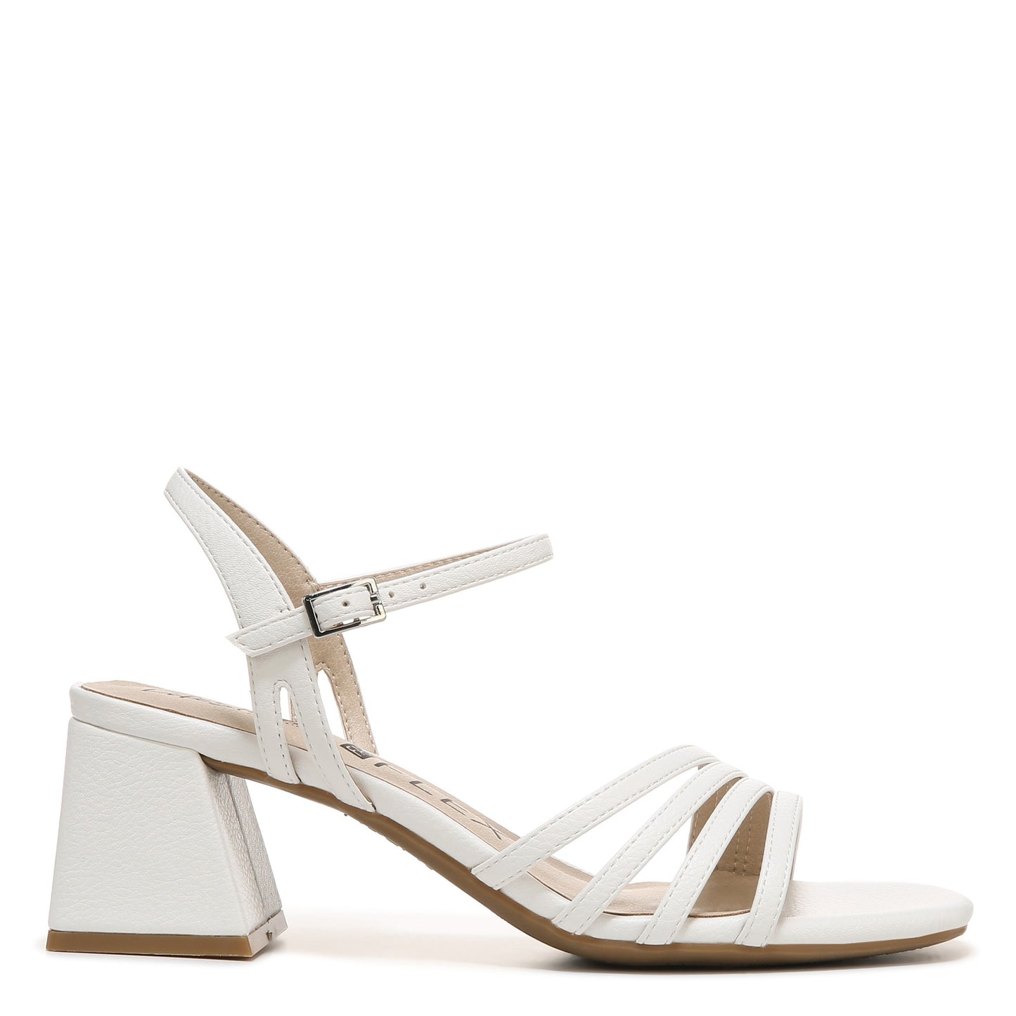Peltz Shoes Women's LifeStride Celebrate Sandal WHITE I5524S1100