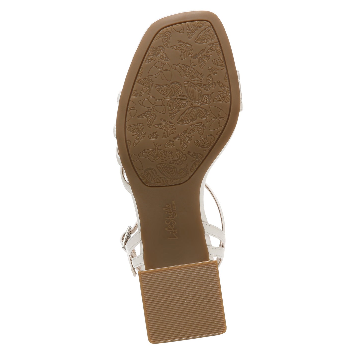 Peltz Shoes Women's LifeStride Celebrate Sandal WHITE I5524S1100