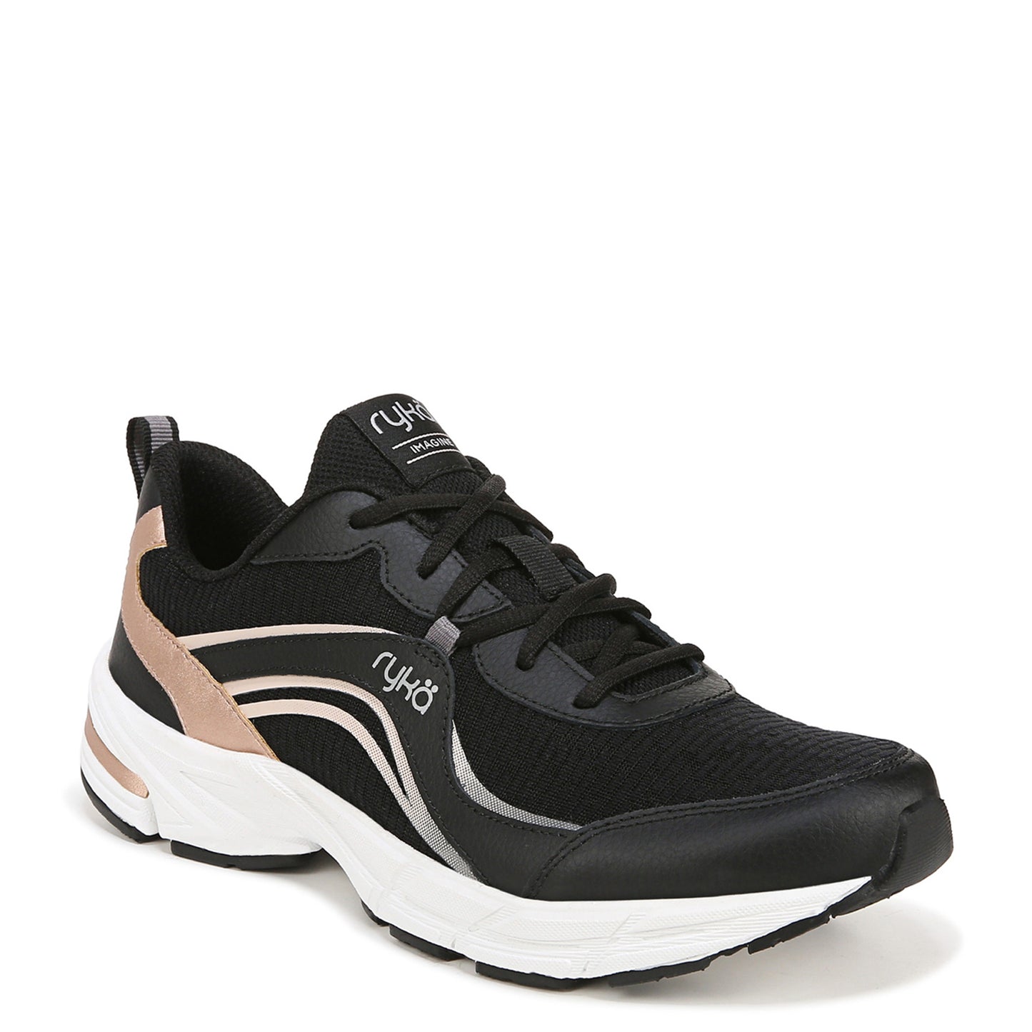 Peltz Shoes Women's Ryka Imagine Walking Shoe Black I5639M2002