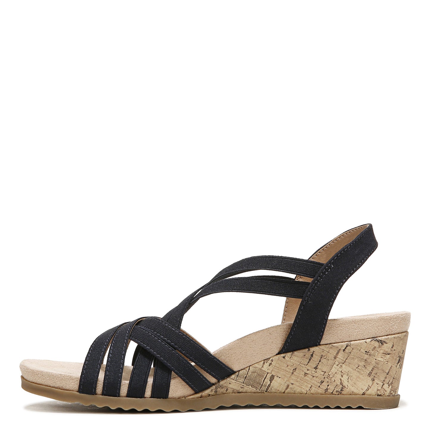 Peltz Shoes Women's LifeStride Stellar Sandal NAVY I5940M3400