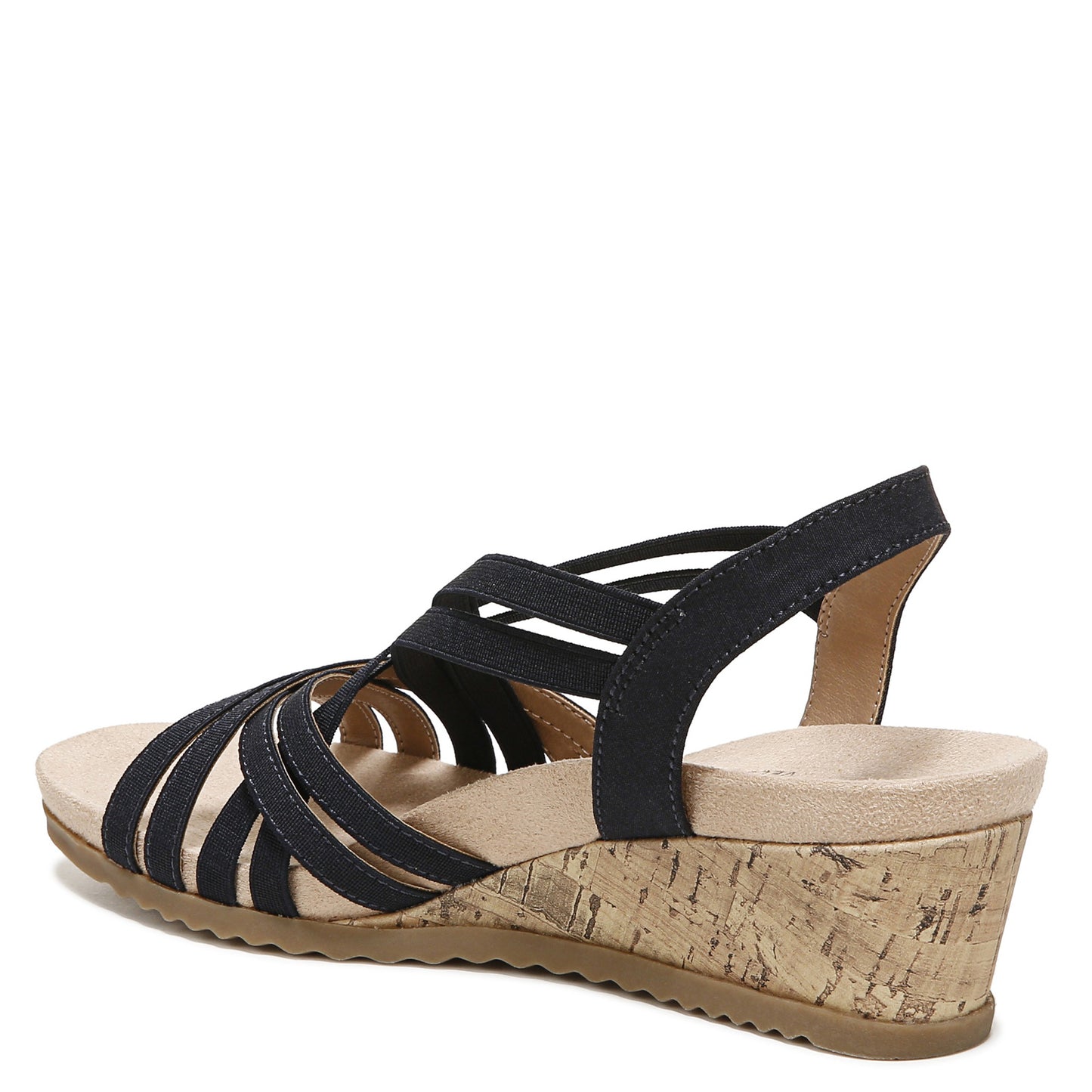 Peltz Shoes Women's LifeStride Stellar Sandal NAVY I5940M3400