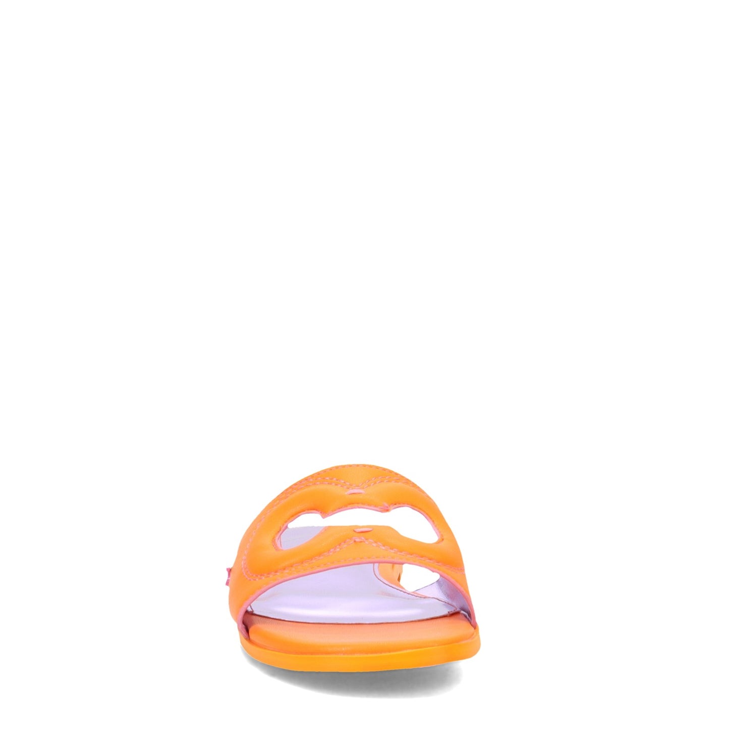 Peltz Shoes Women's Circus NY Maura Sandal ORANGE I6145S3800