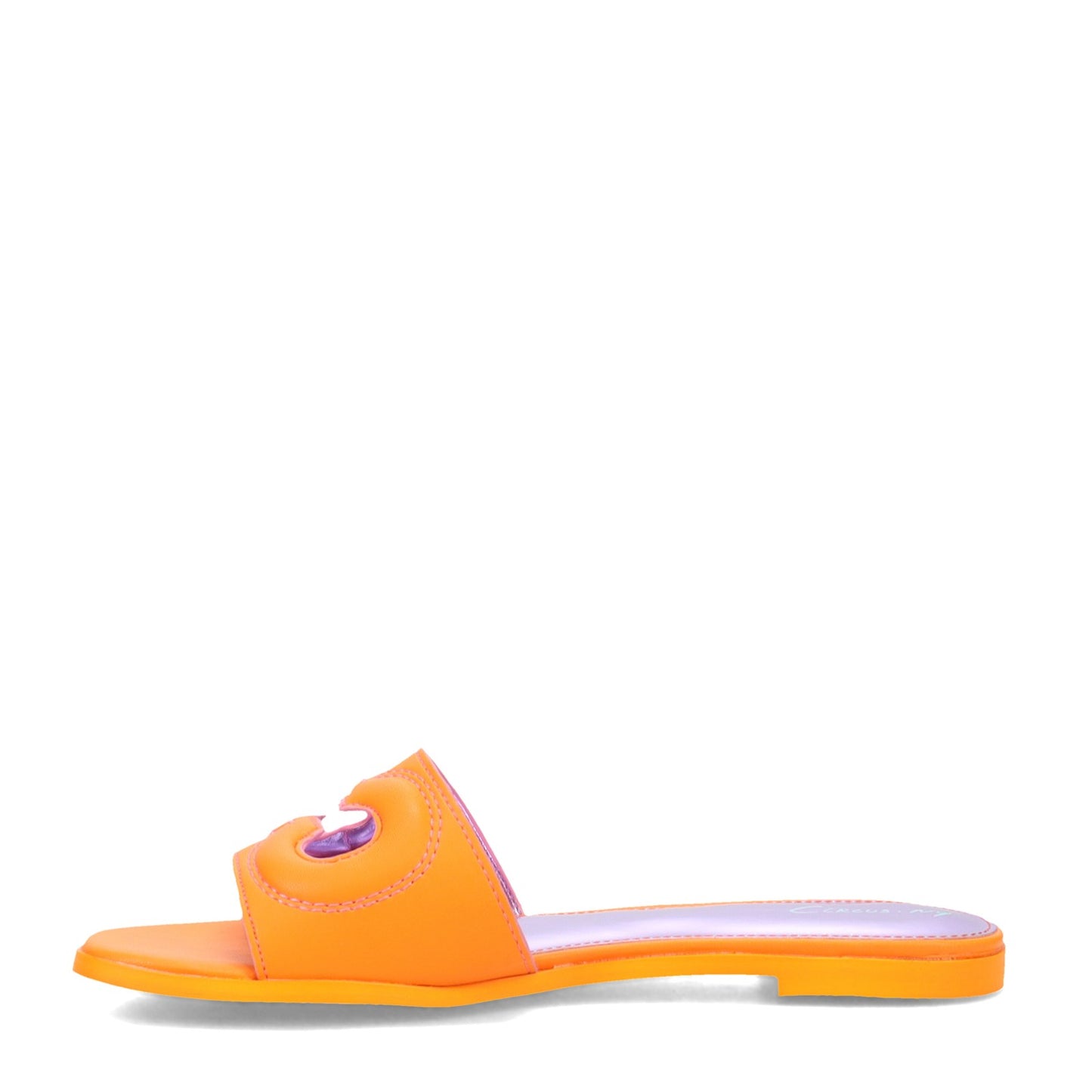 Peltz Shoes Women's Circus NY Maura Sandal ORANGE I6145S3800