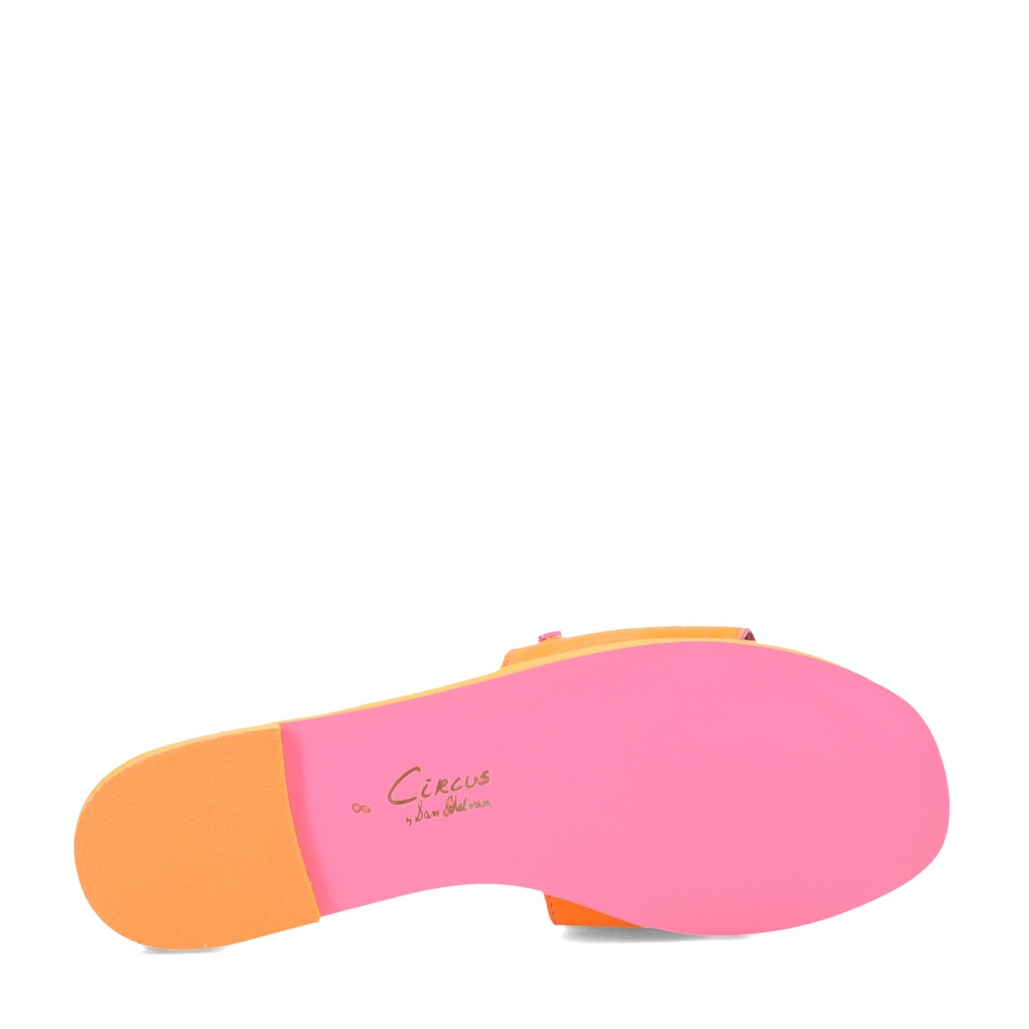 Peltz Shoes Women's Circus NY Maura Sandal ORANGE I6145S3800