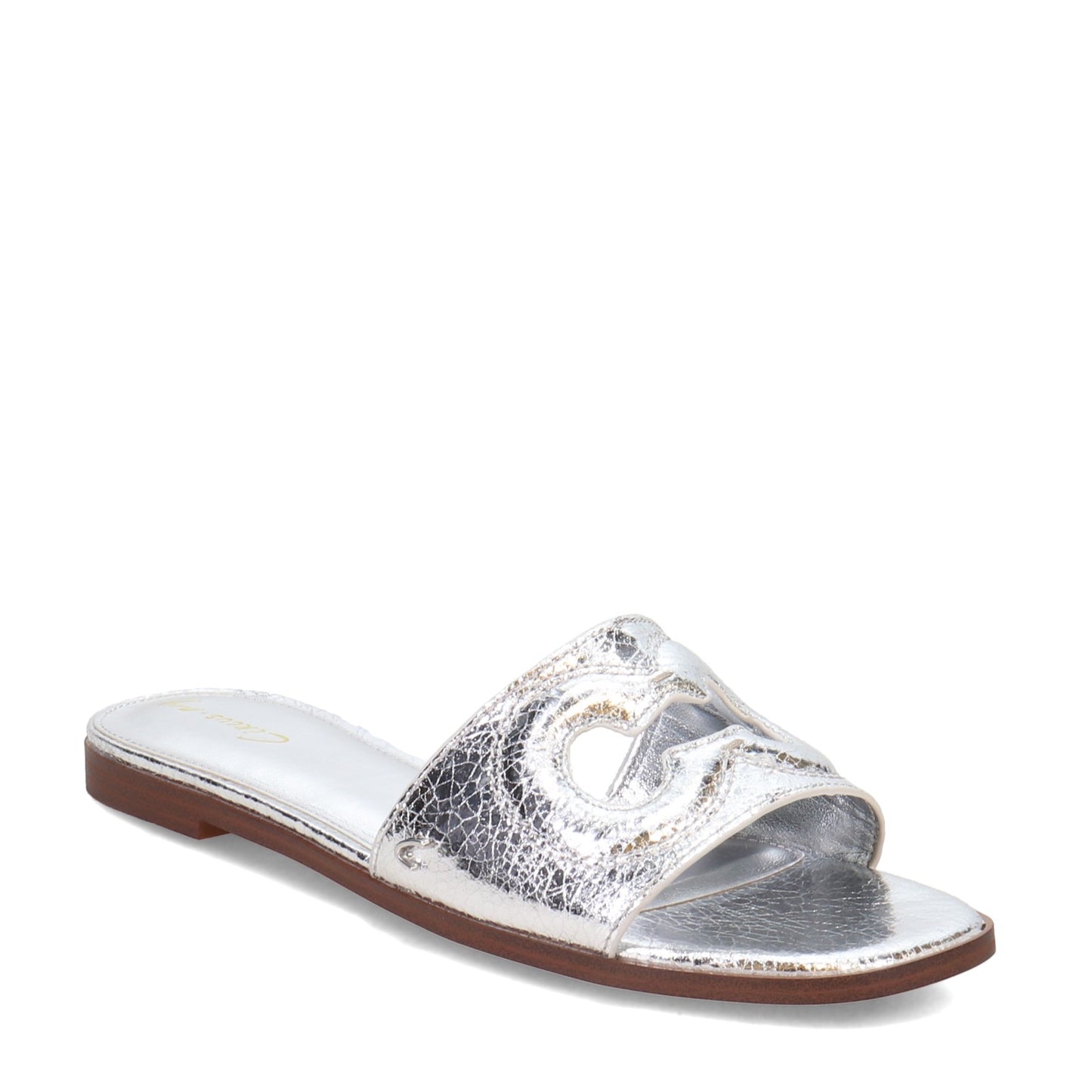 Peltz Shoes Women's Circus NY Maura Sandal SILVER I6145S4900