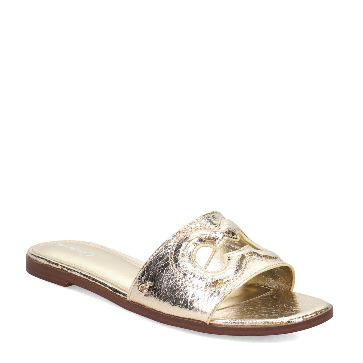 Peltz Shoes Women's Circus NY Maura Sandal GOLD I6145S4901