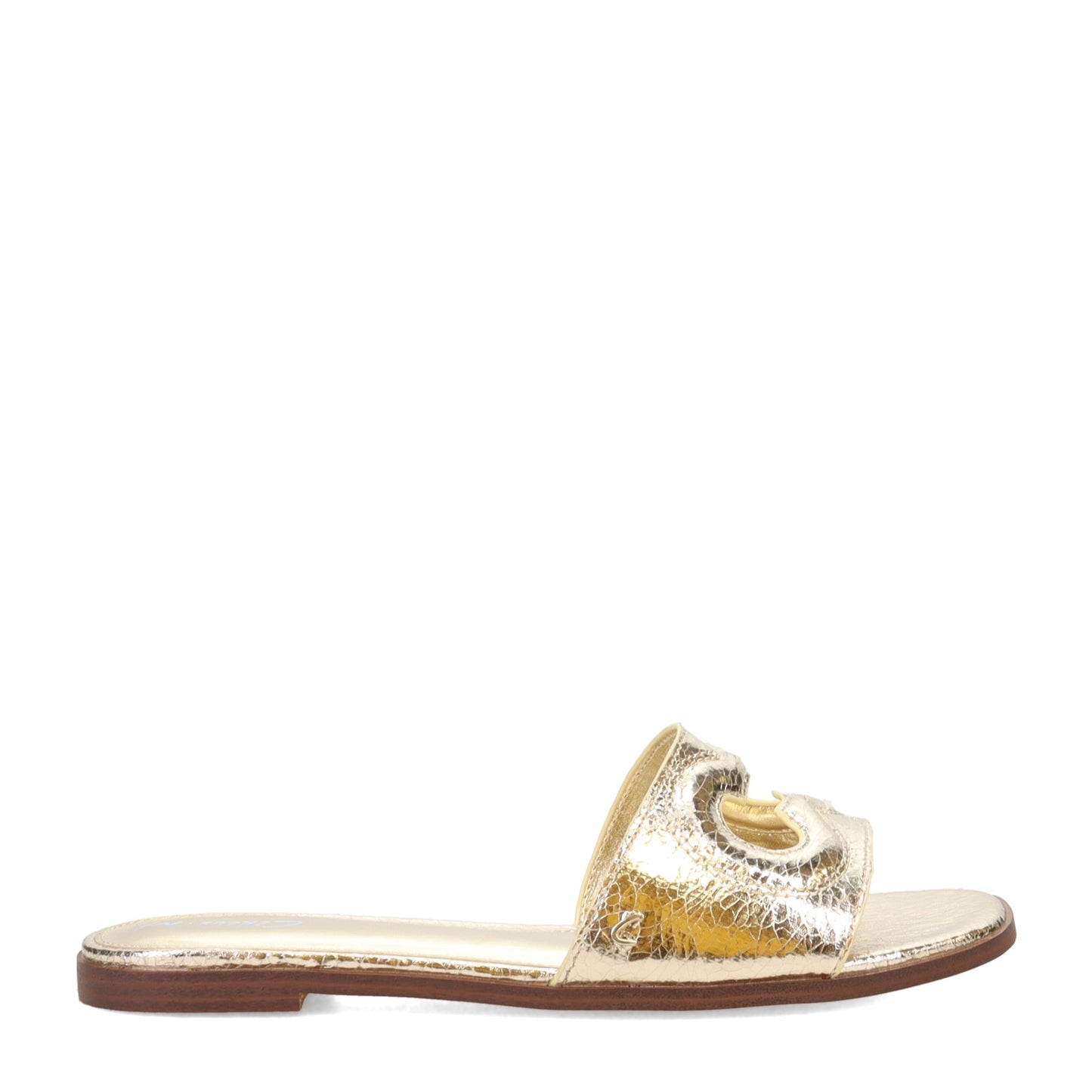 Peltz Shoes Women's Circus NY Maura Sandal GOLD I6145S4901