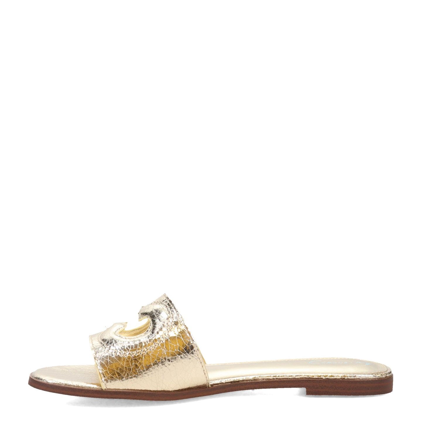 Peltz Shoes Women's Circus NY Maura Sandal GOLD I6145S4901