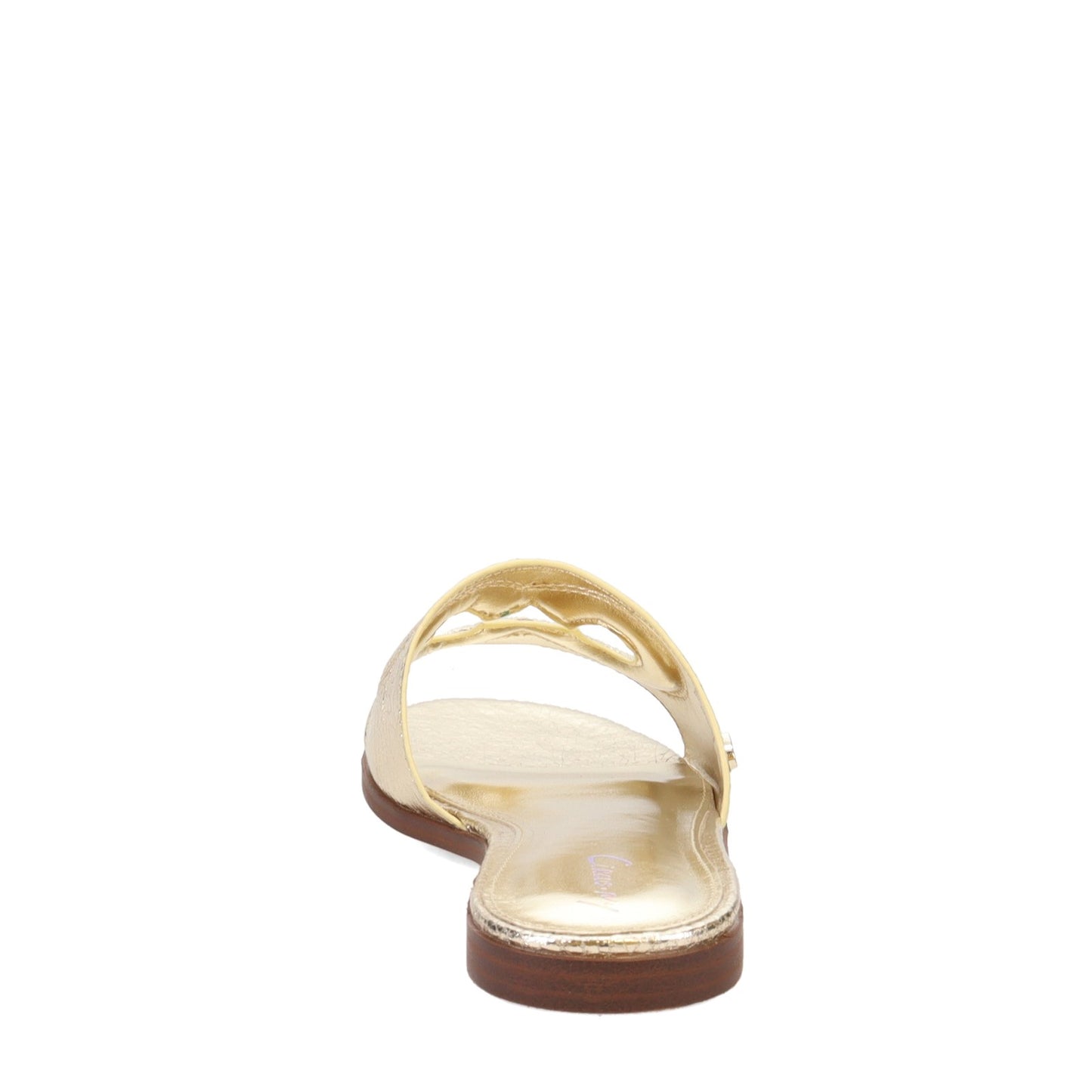 Peltz Shoes Women's Circus NY Maura Sandal GOLD I6145S4901
