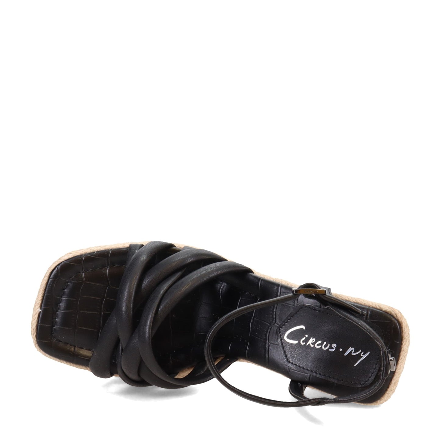 Peltz Shoes Women's Circus NY Irene Sandal BLACK I6165S1001