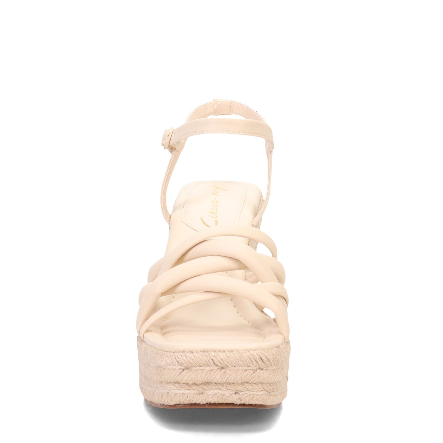 Peltz Shoes Women's Circus NY Irene Sandal VANILLA BN I6167S1100