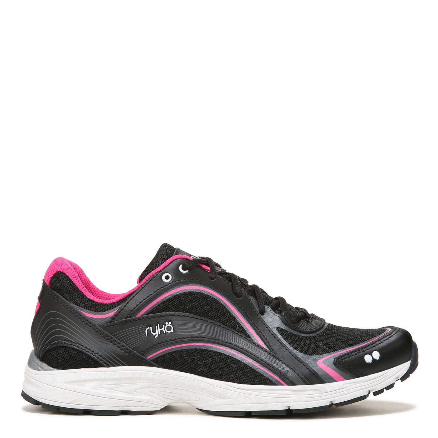 Peltz Shoes Women's Ryka Sky Walk Sneaker BLACK PINK MIX I6466M1002