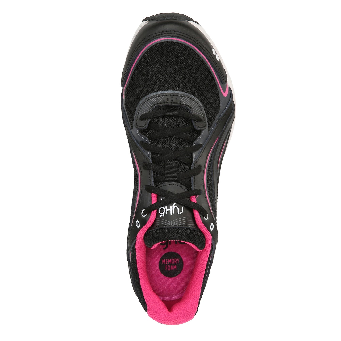 Peltz Shoes Women's Ryka Sky Walk Sneaker BLACK PINK MIX I6466M1002