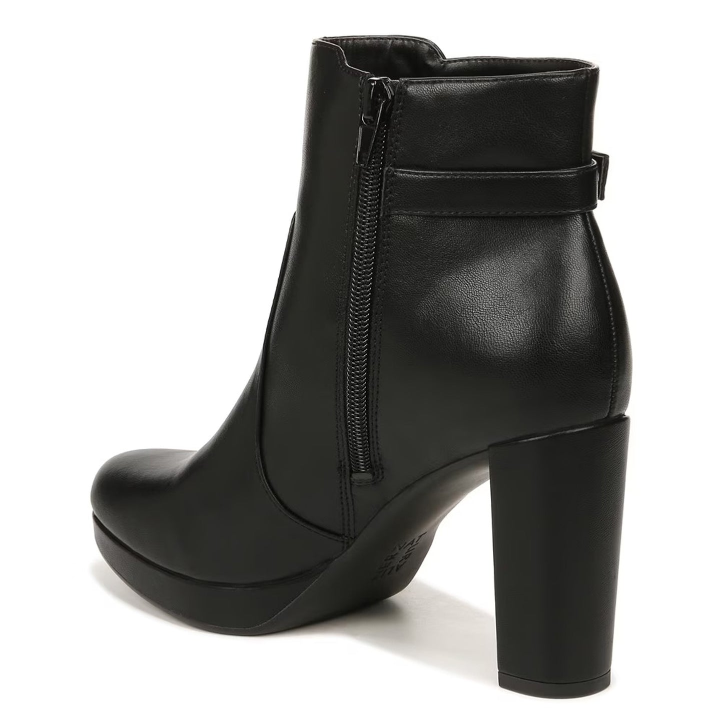 Peltz Shoes Women's Naturalizer Braxton Boot BLACK I6499S3002
