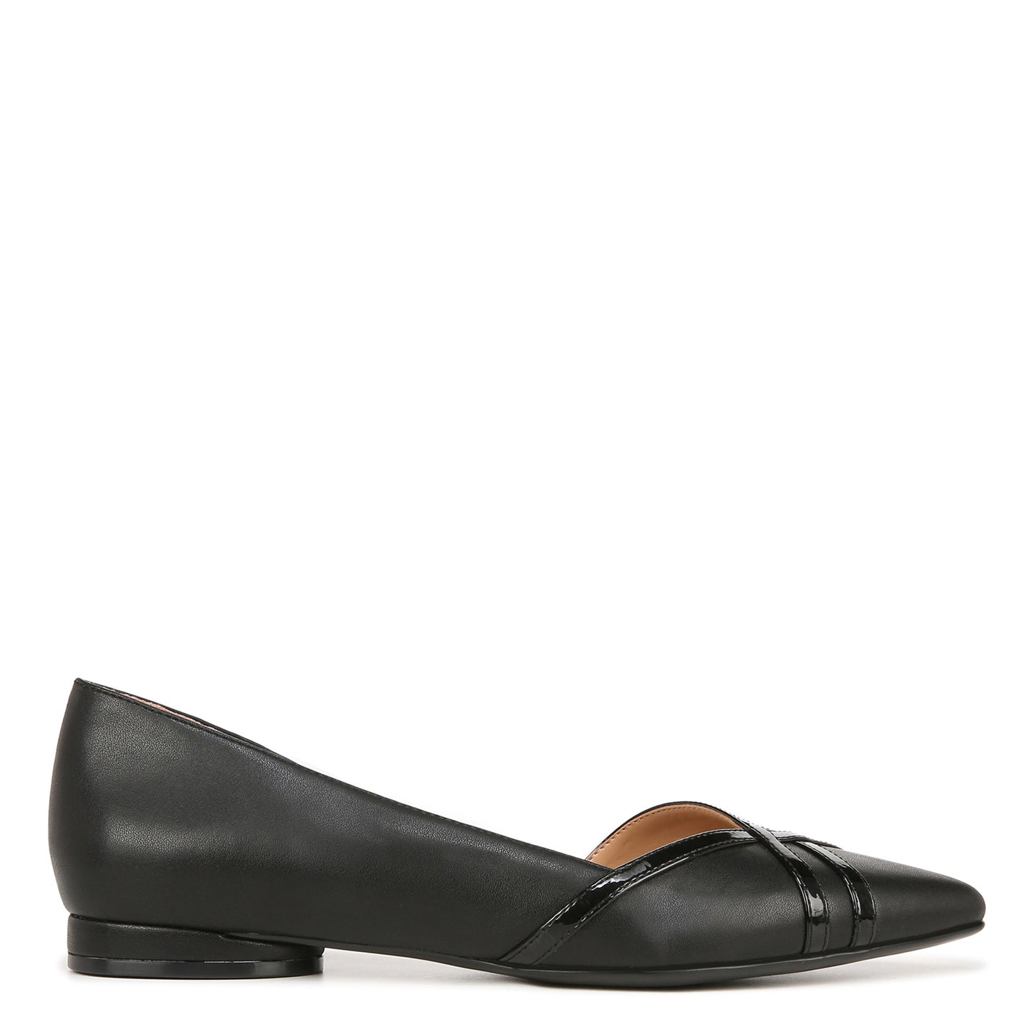 Peltz Shoes Women's Naturalizer Barlow Flat BLACK I6505M2002