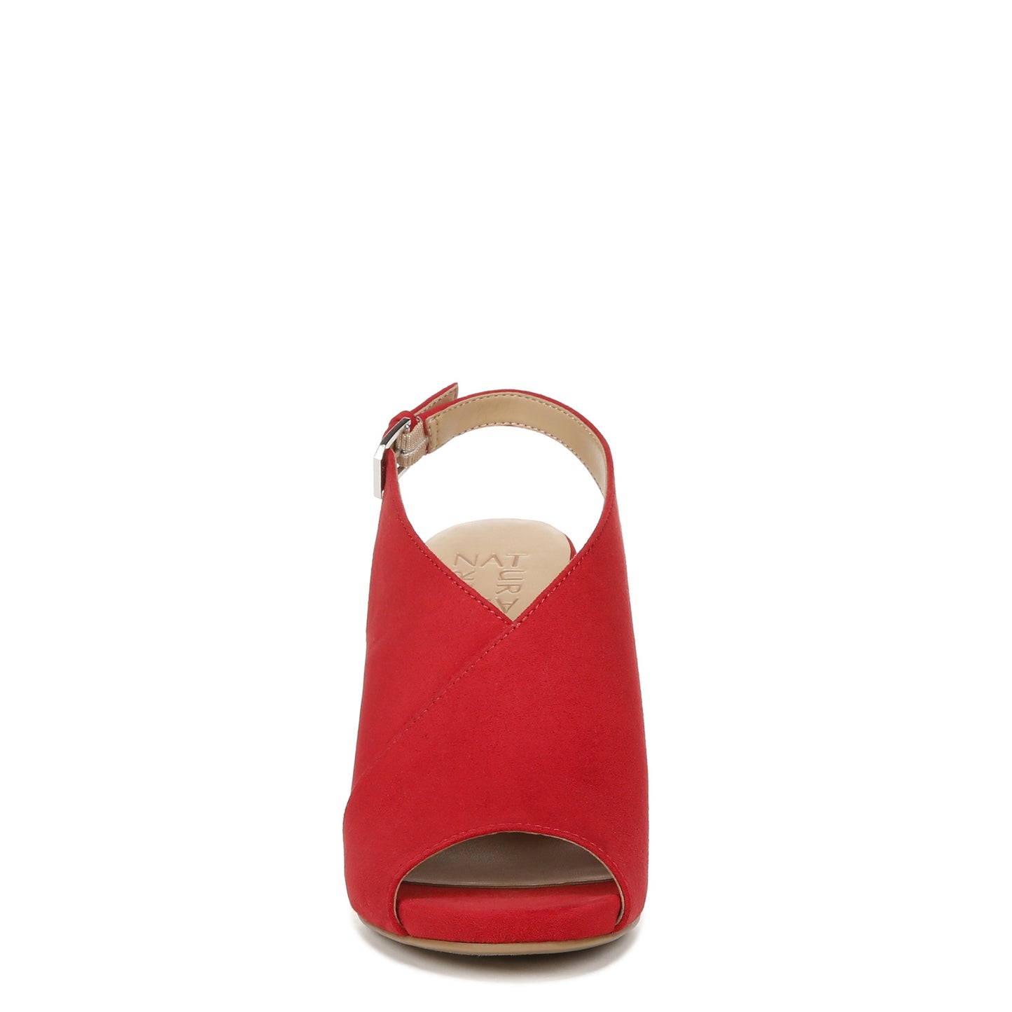 Peltz Shoes Women's Naturalizer Harvel Sandal Crimson Fabric I6508F2600