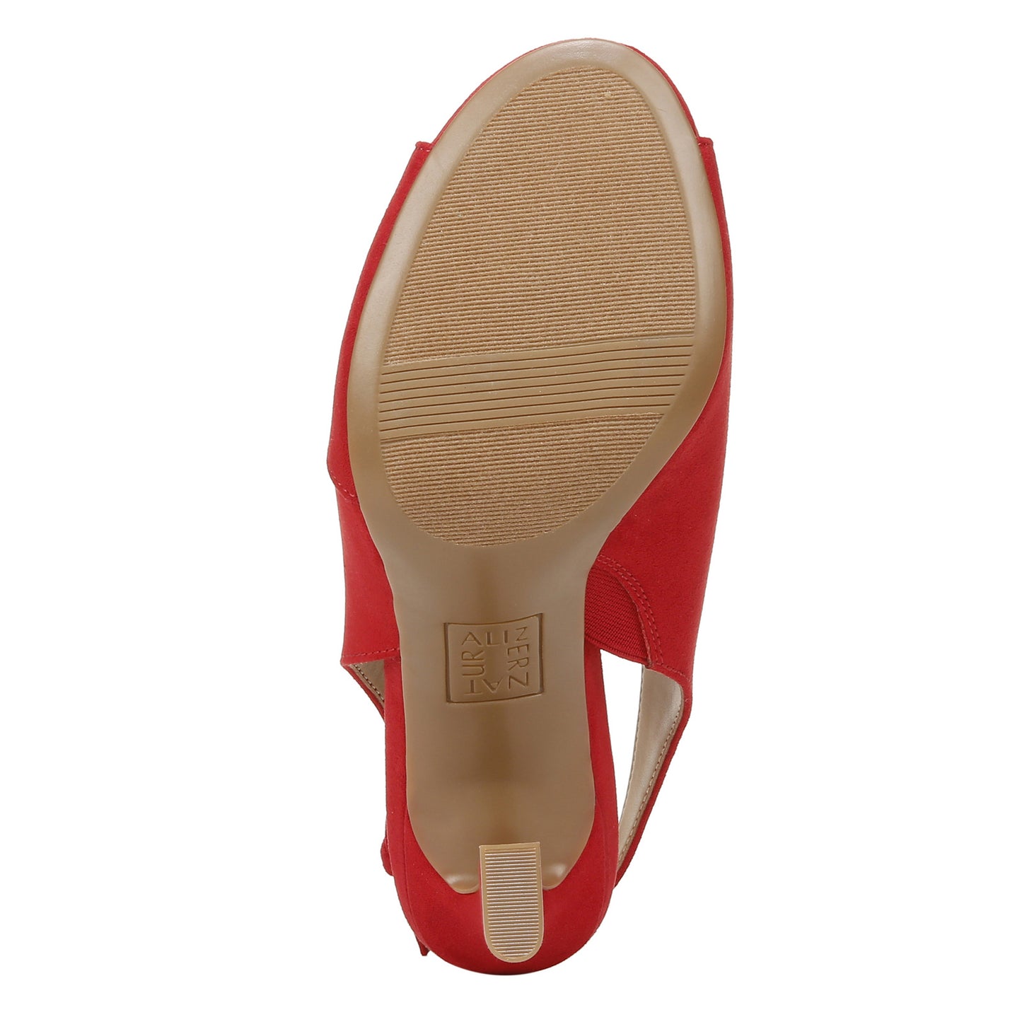 Peltz Shoes Women's Naturalizer Harvel Sandal Crimson Fabric I6508F2600