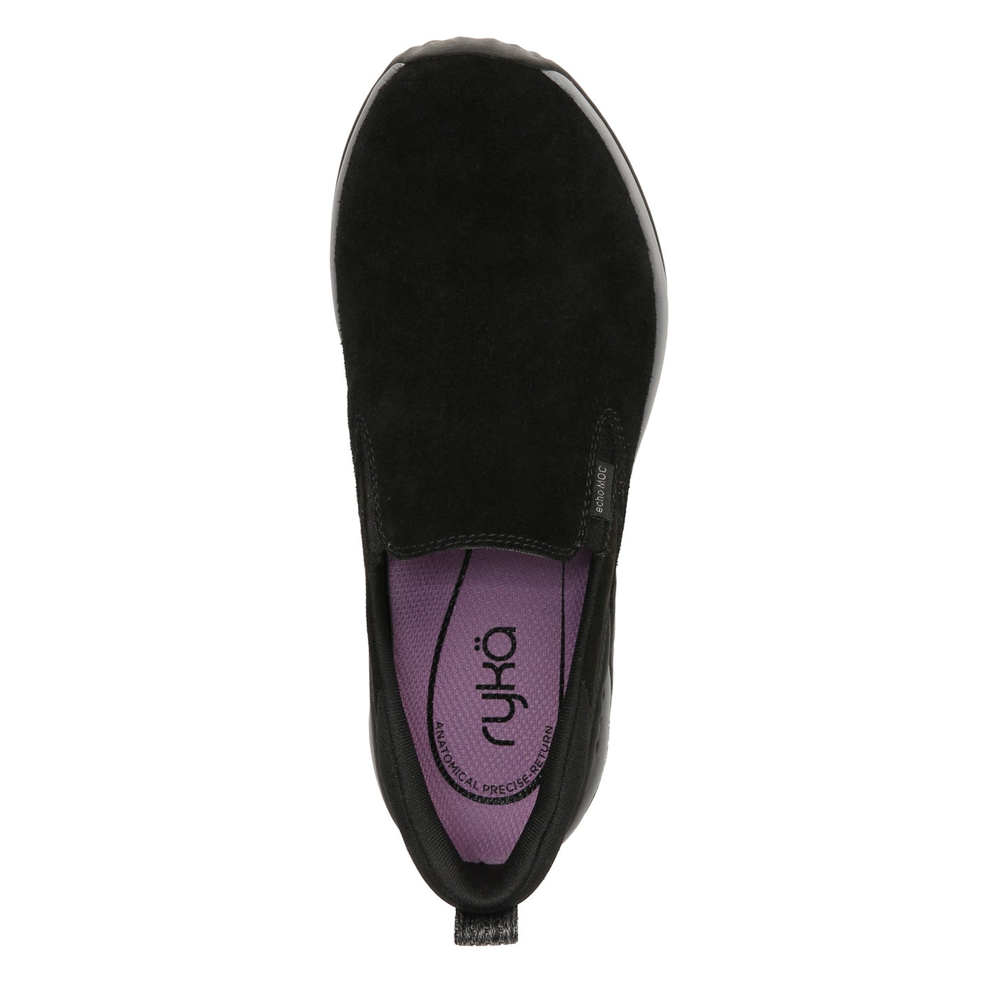 Peltz Shoes Women's Ryka Echo Moc Sneaker BLACK I7319L1001
