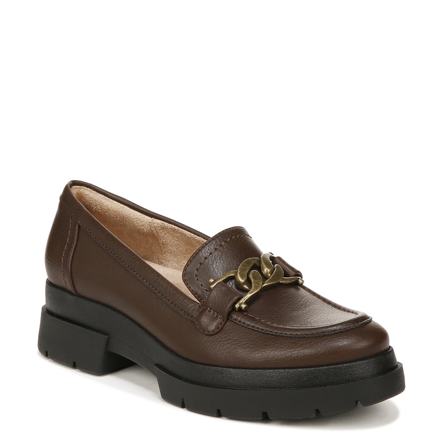 Peltz Shoes Women's SOUL Naturalizer Onyx Loafer Chocolate I7951S1200