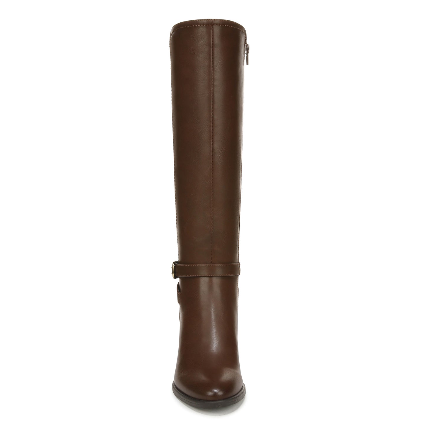 Peltz Shoes Women's SOUL Naturalizer Uptown Boot Dark Brown Faux Leather I7955S2201