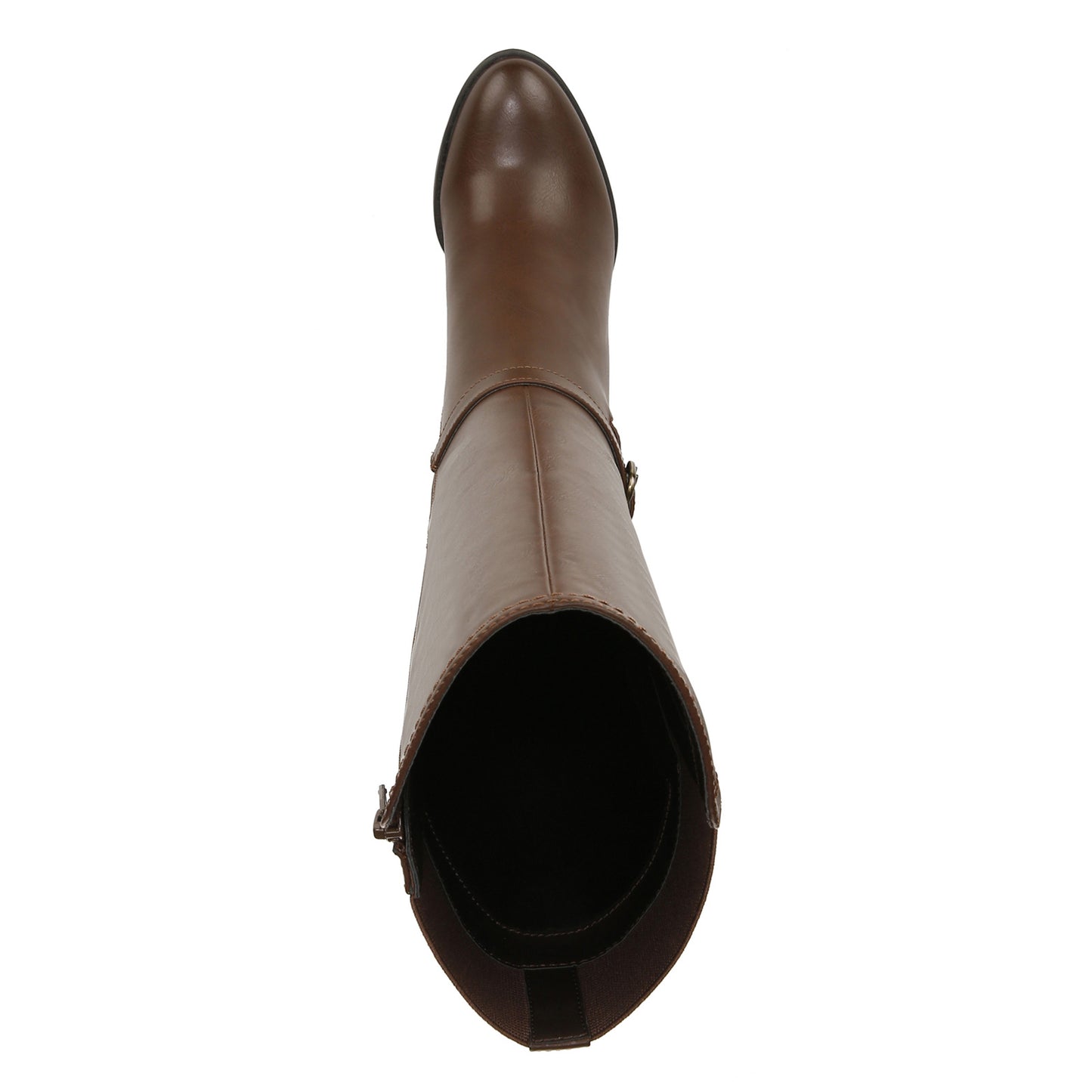 Peltz Shoes Women's SOUL Naturalizer Uptown Boot Dark Brown Faux Leather I7955S2201