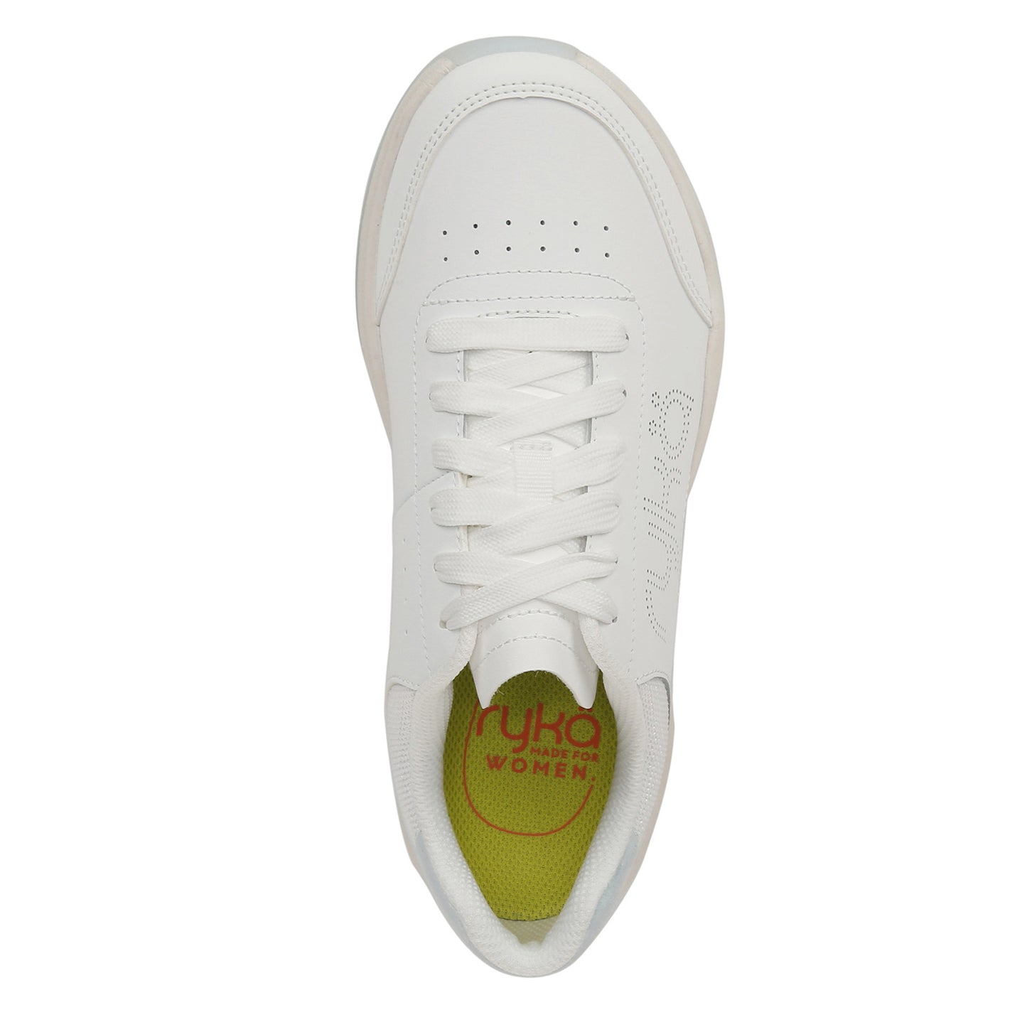 Peltz Shoes Women's Ryka Courtside Pickleball Shoe White I8355F1101