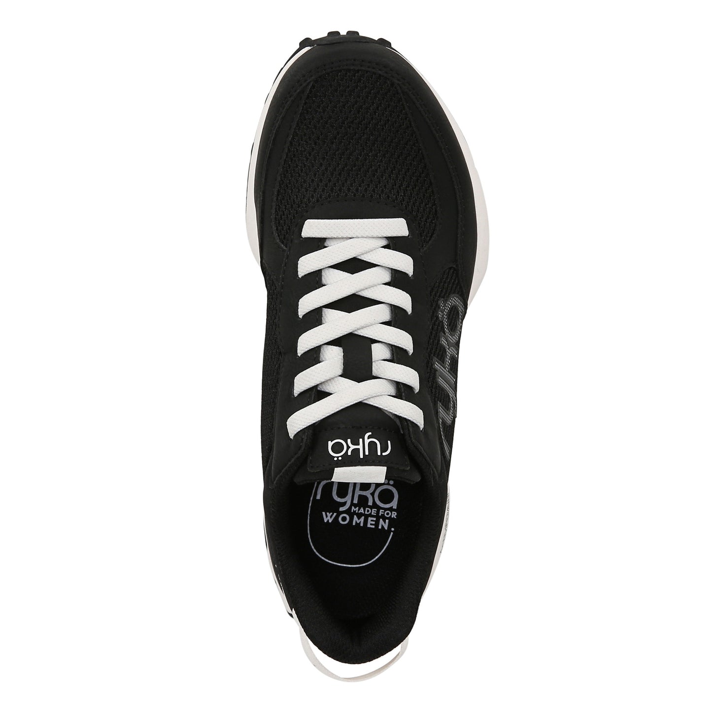 Peltz Shoes Women’s Ryka Jog On Sneaker Black I8358M2004