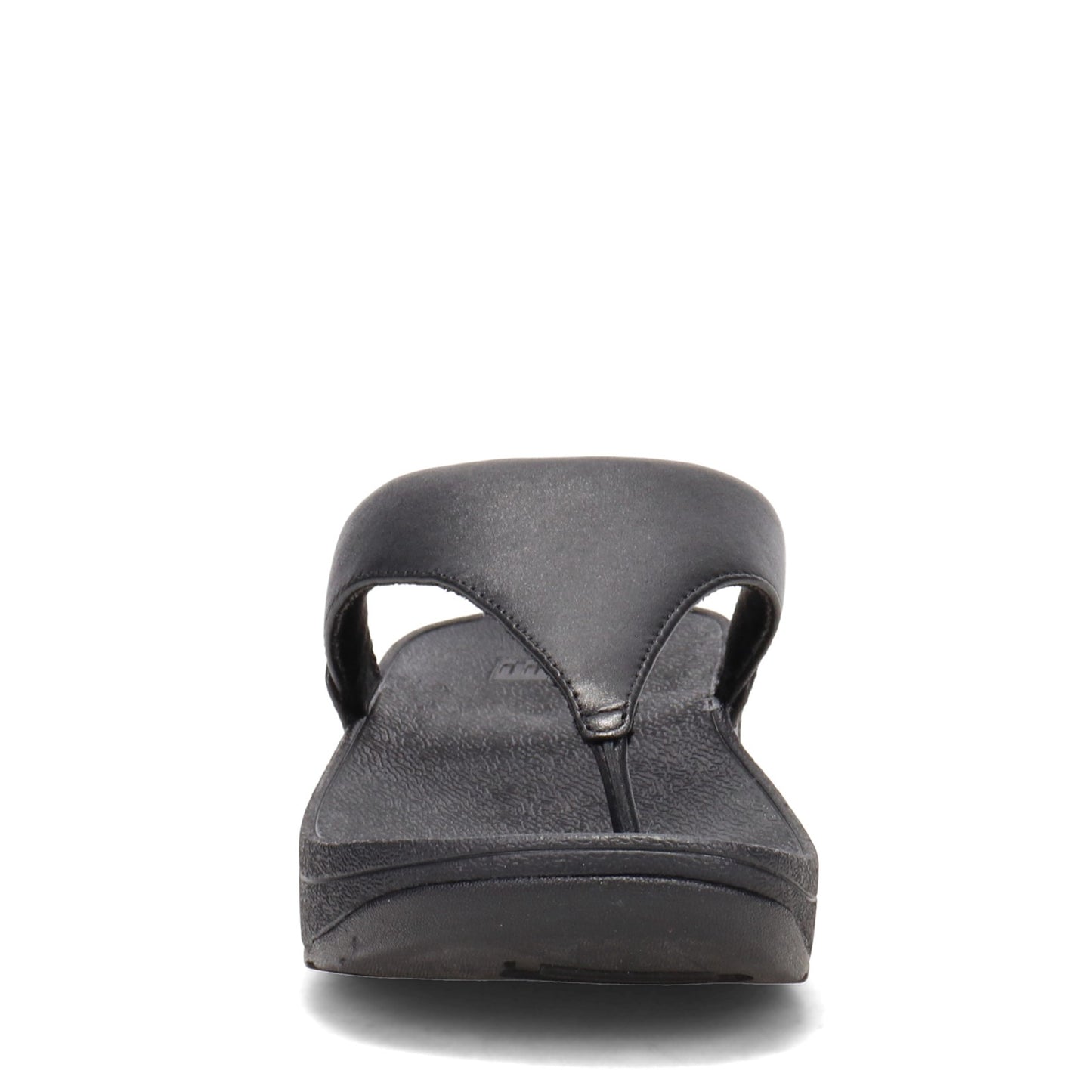 Peltz Shoes Women's FitFlop Lulu Thong Sandal Black I88-001