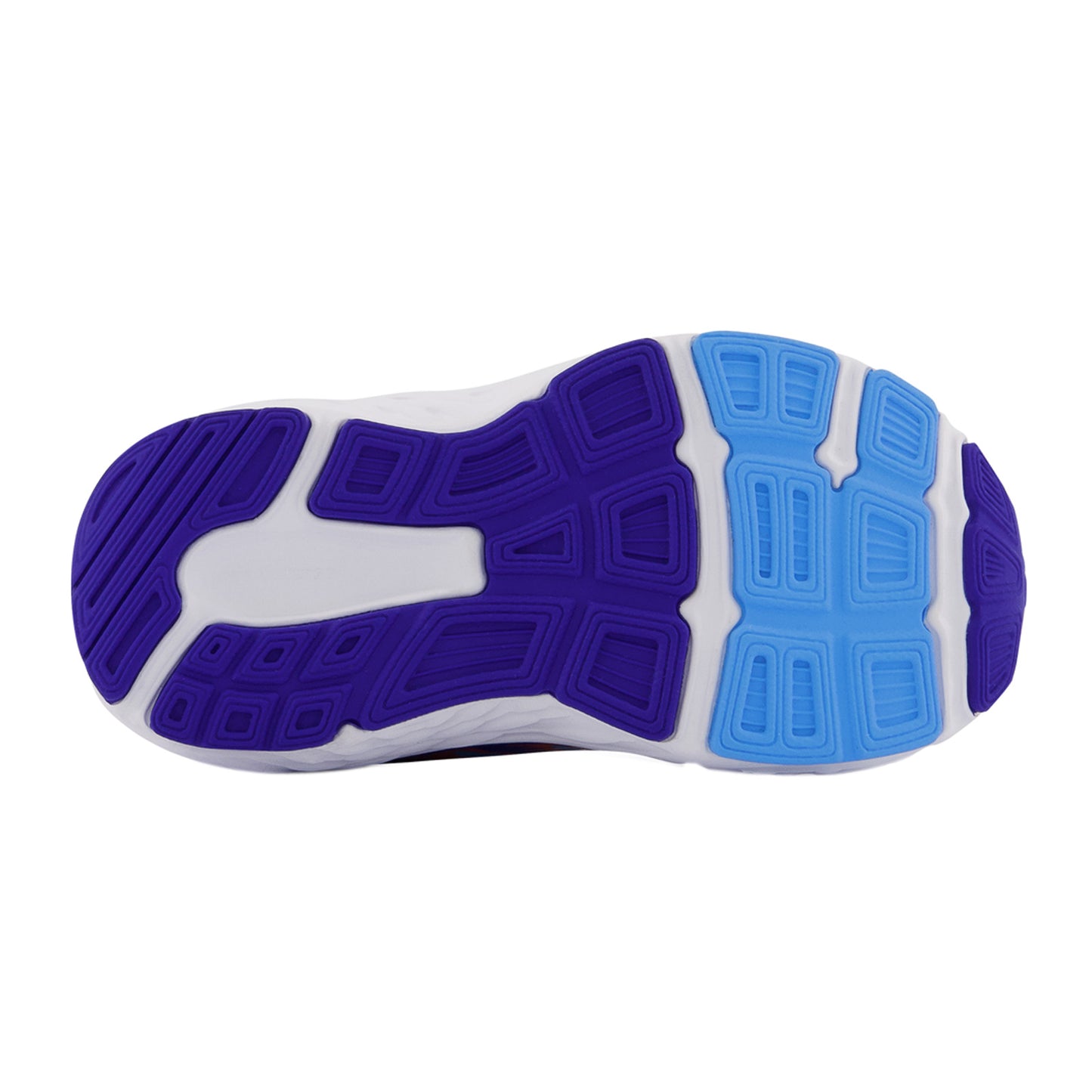 Peltz Shoes Boy's New Balance 680v6 Sneaker - Toddler BLUE RED IA680BR6
