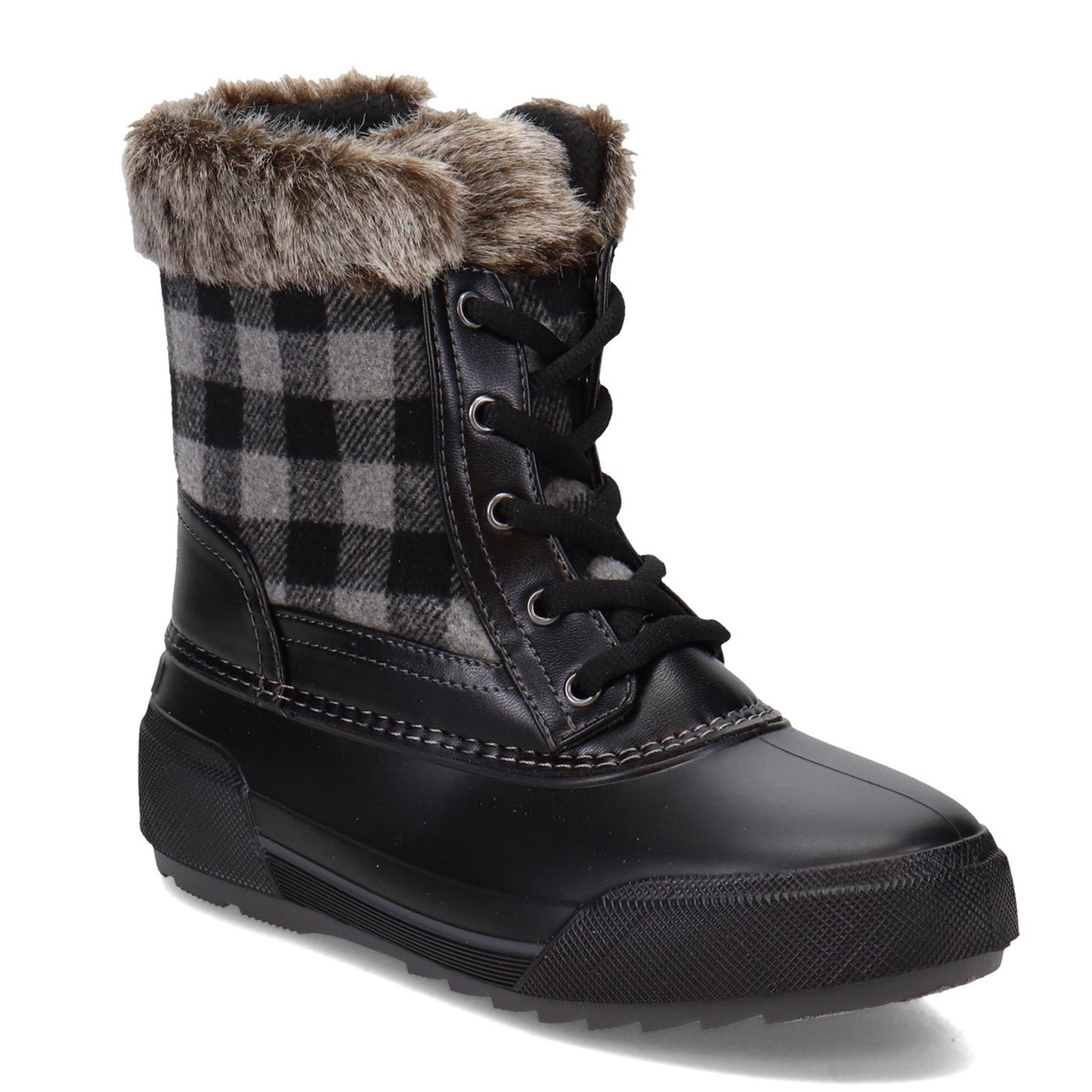 Peltz Shoes Women's Easy Spirit Icequeen Boot BLACK ICEQUEEN-BLK01