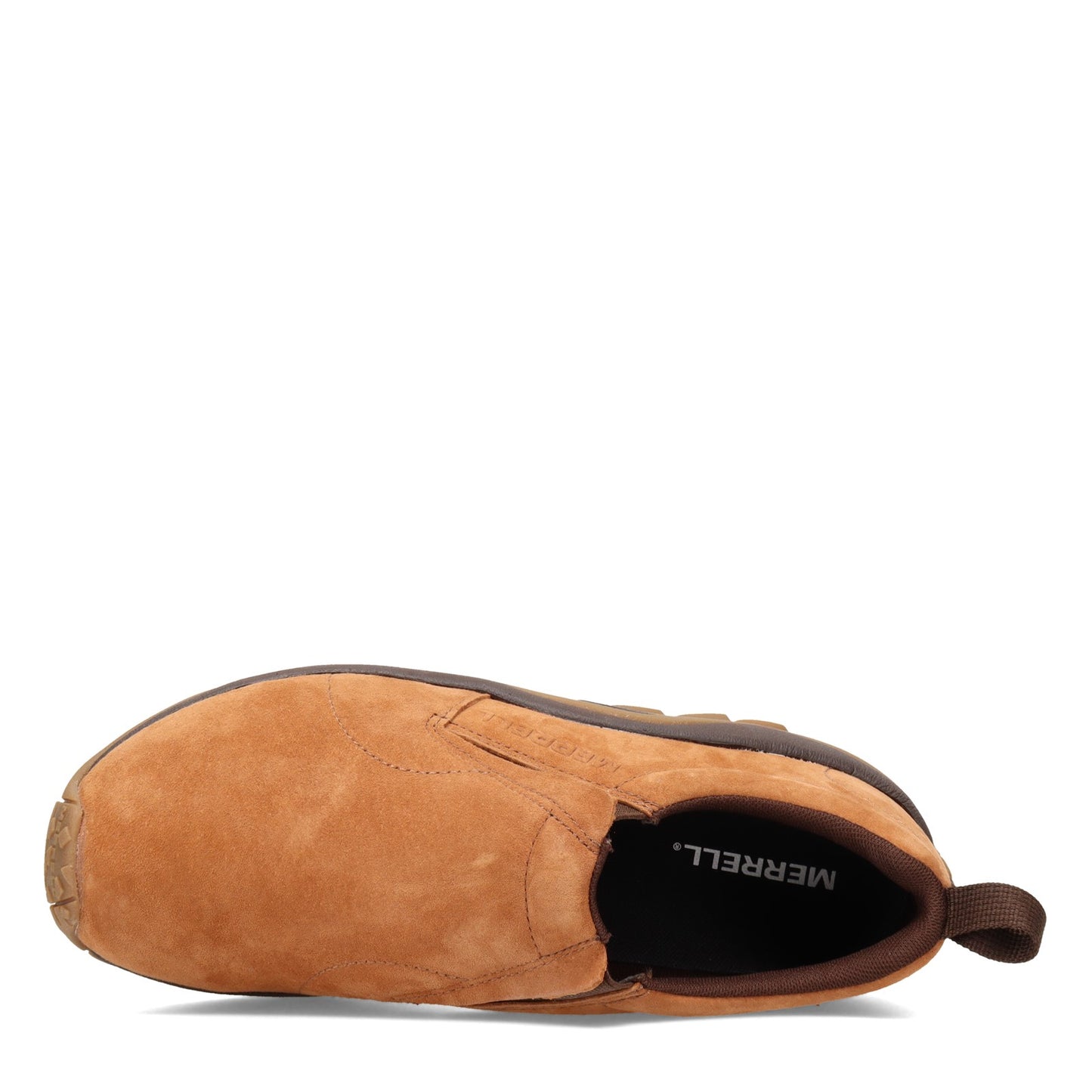 Peltz Shoes Men's Merrell Jungle Moc Slip-On OAK J002067