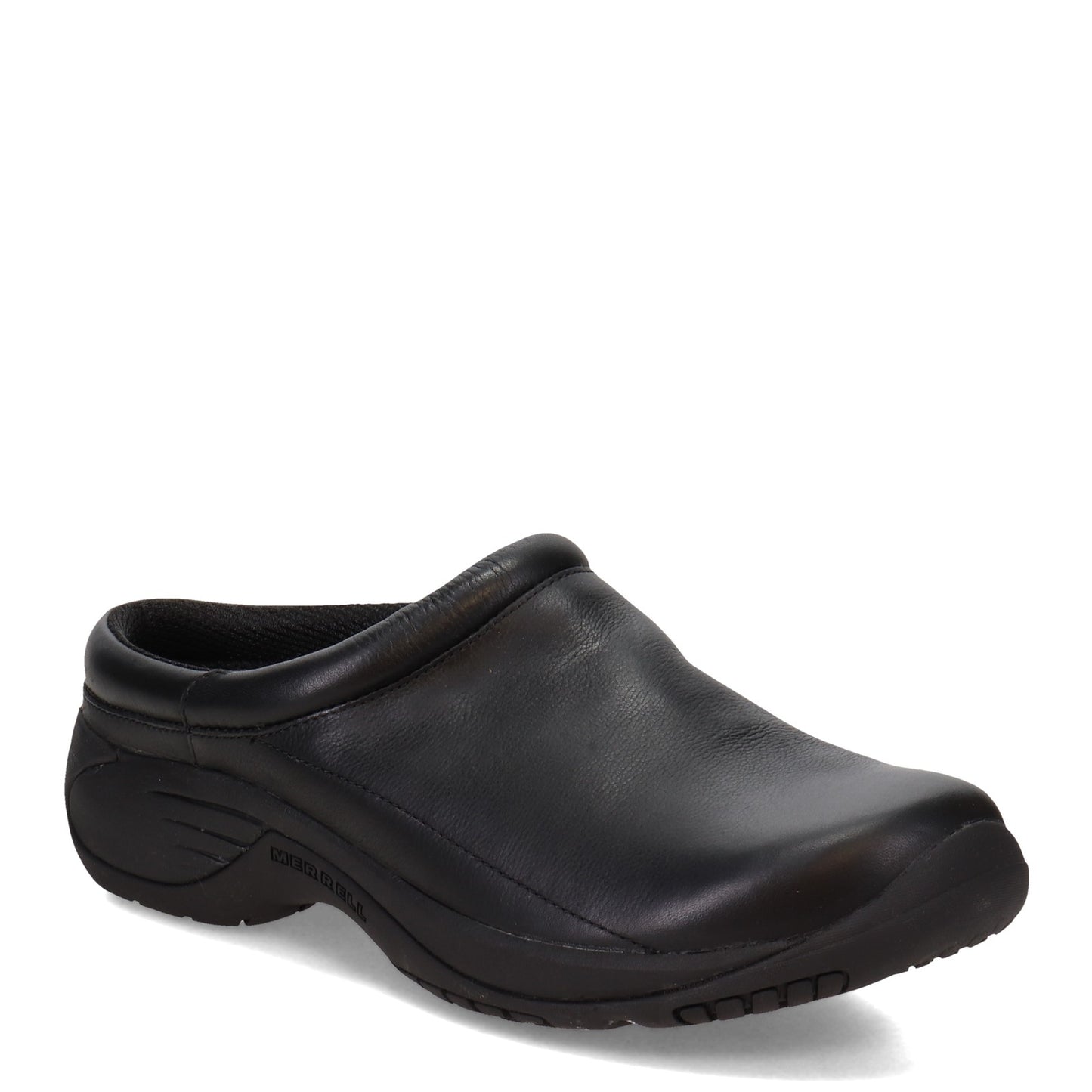 Peltz Shoes Men's Merrell Encore Gust 2 Clog BLACK J002091