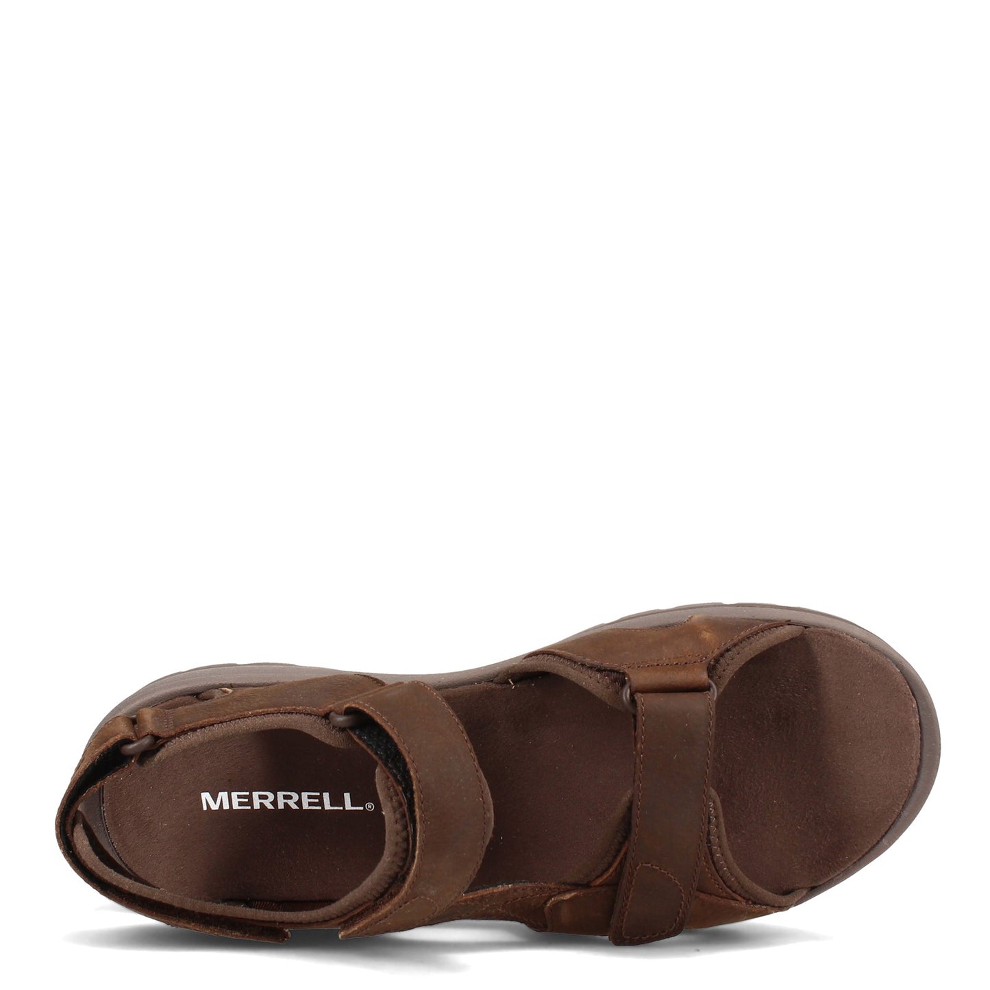 Peltz Shoes Men's Merrell Sandspur Lee Backstrap Sandal EARTH J002711