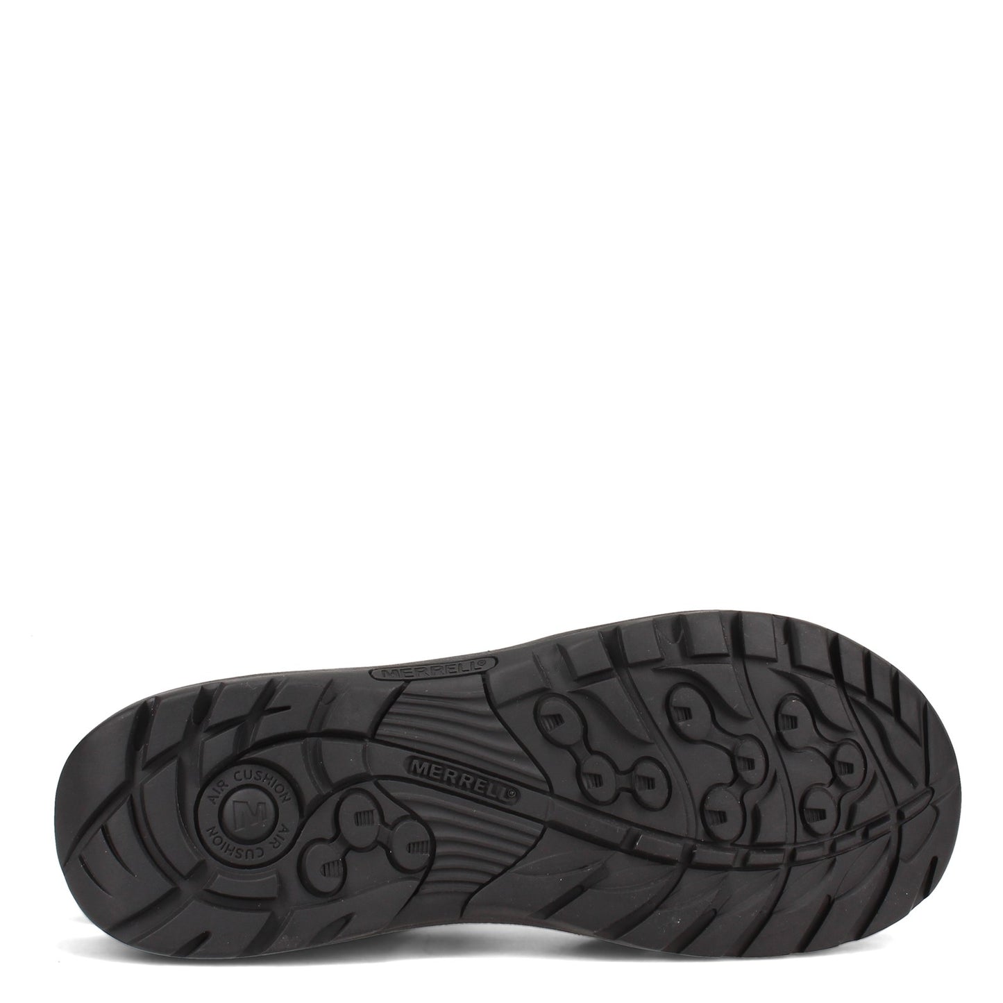 Peltz Shoes Men's Merrell Sandspur Lee Backstrap Sandal SOLID BLACK J002715