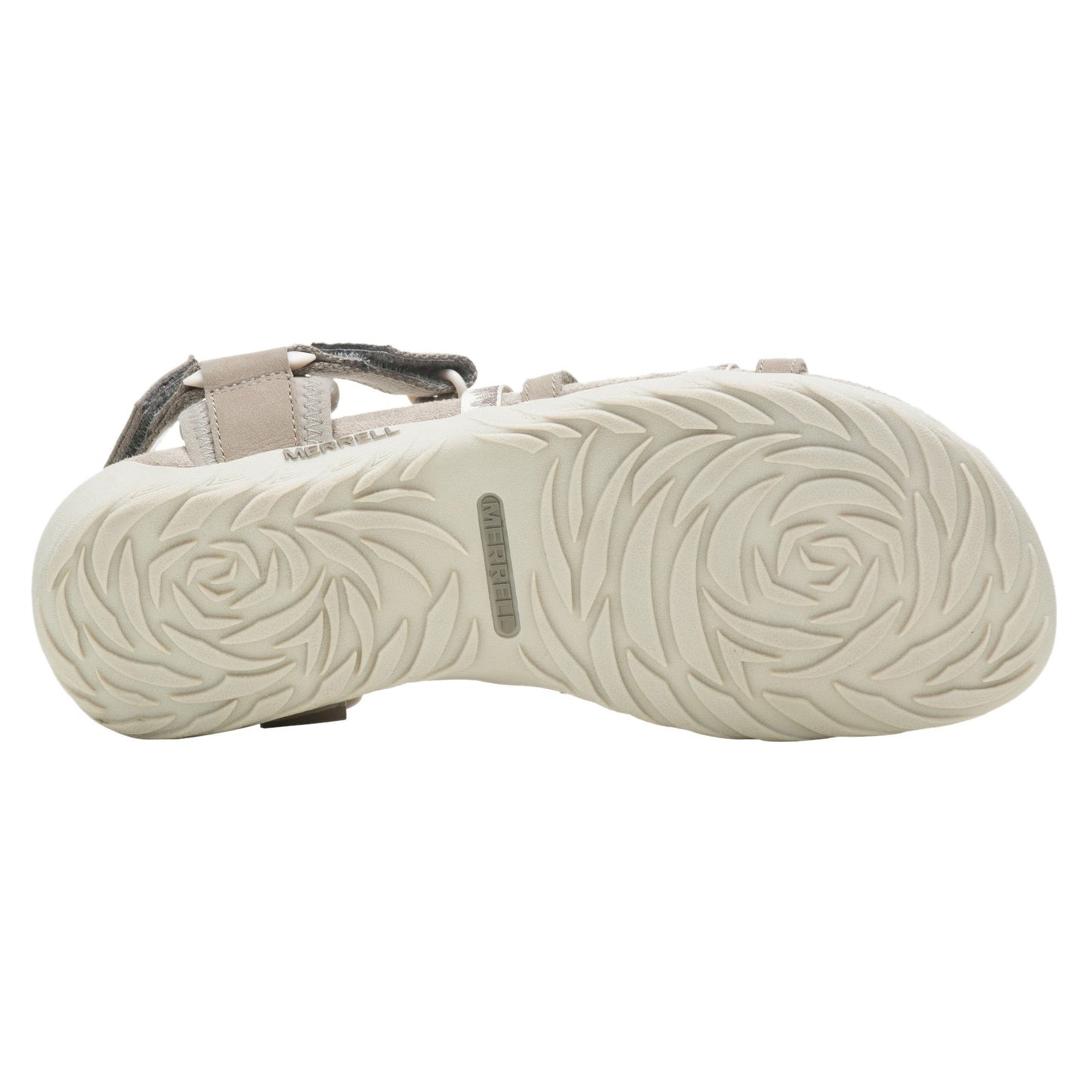 Peltz Shoes Women's Merrell Terran Cush 3 Lattice Sandal MOONBEAM J002716
