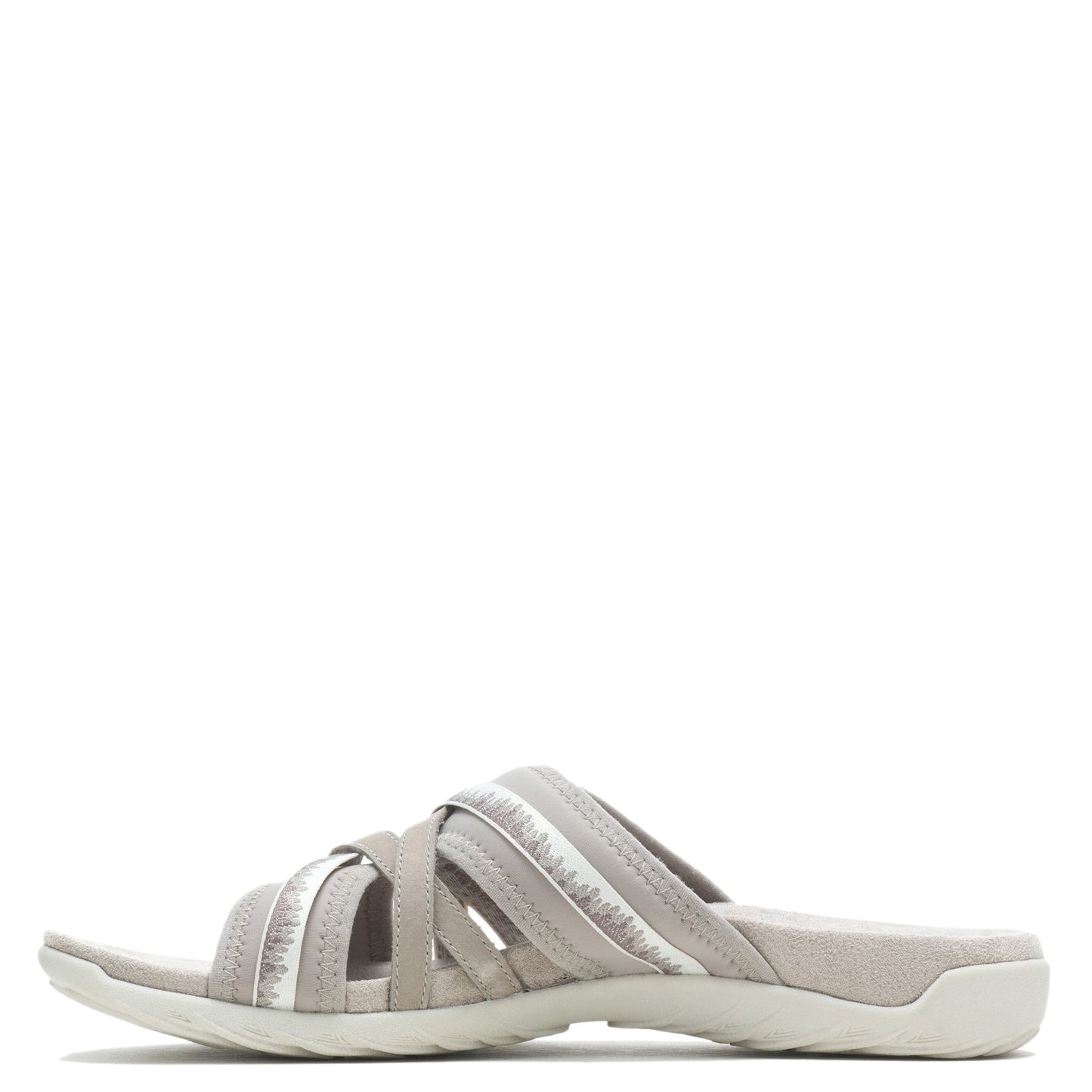 Peltz Shoes Women's Merrell Terran Cush 3 Slide Sandal MOONBEAM J002724