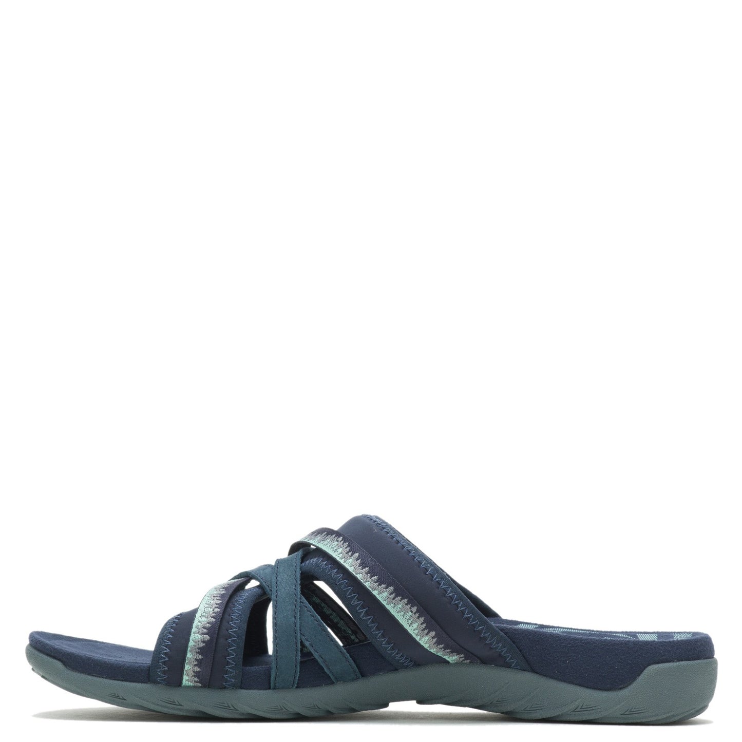 Peltz Shoes Women's Merrell Terran Cush 3 Slide Sandal NAVY J002726