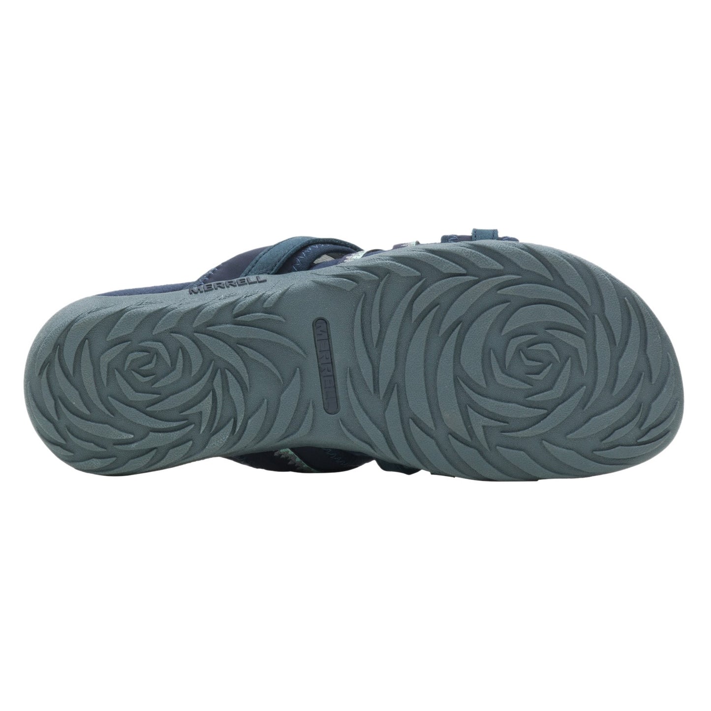 Peltz Shoes Women's Merrell Terran Cush 3 Slide Sandal NAVY J002726