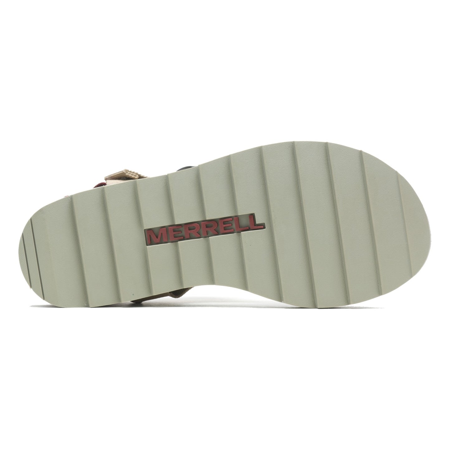 Peltz Shoes Men's Merrell Alpine Strap Sandal CAMEL J003287