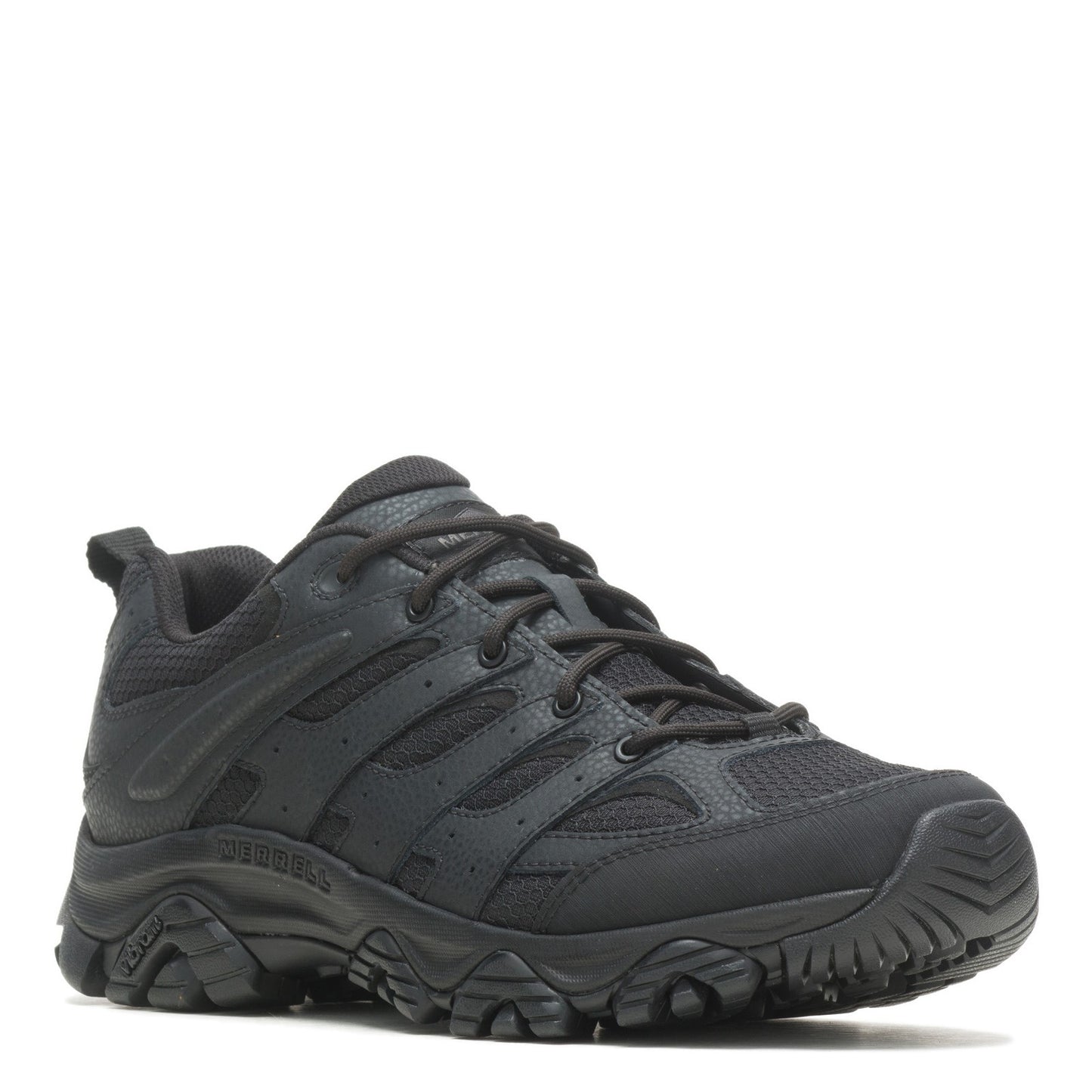 Peltz Shoes Men's Merrell Moab 3 Low Tactical Work Shoe Black J003909W