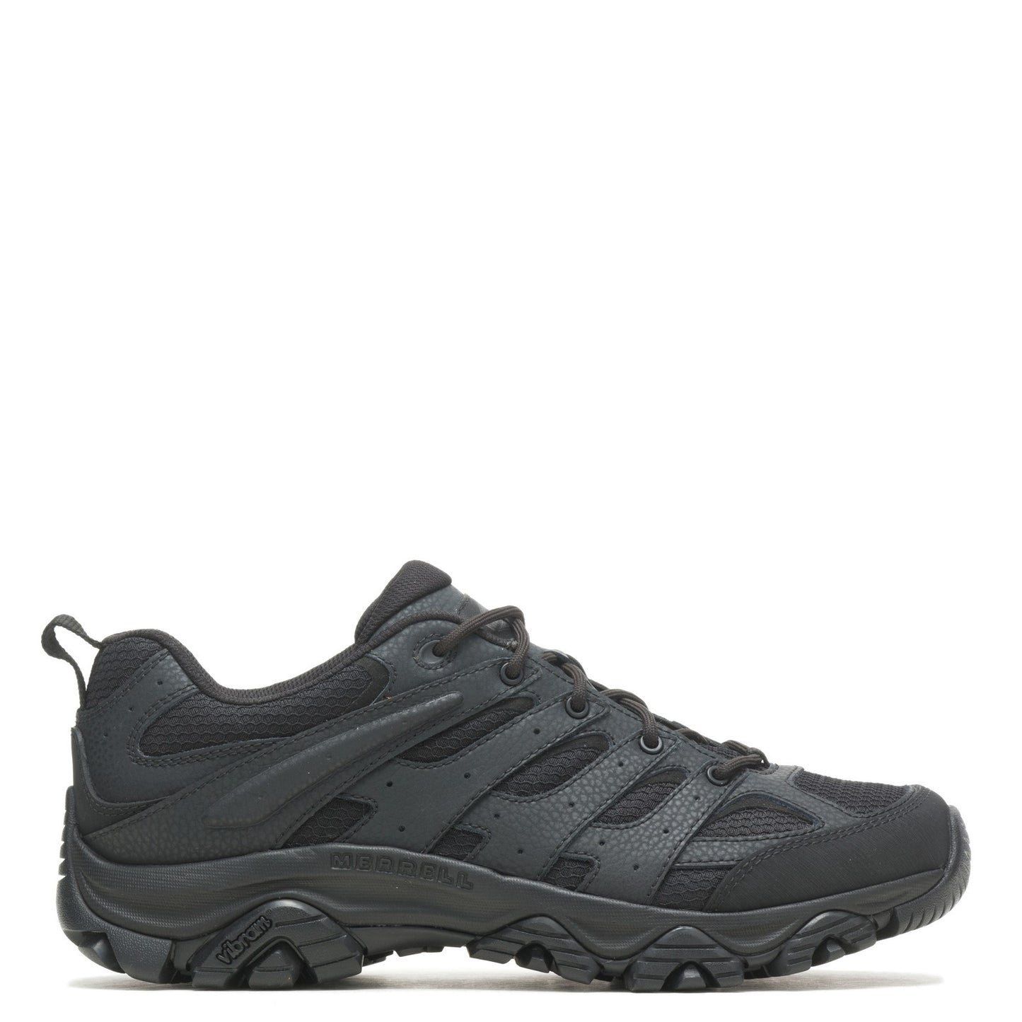 Peltz Shoes Men's Merrell Moab 3 Low Tactical Work Shoe Black J003909W
