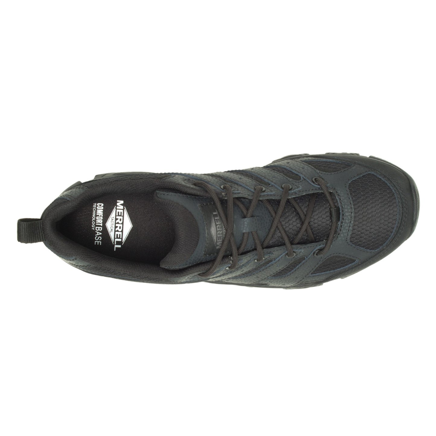 Peltz Shoes Men's Merrell Moab 3 Low Tactical Work Shoe Black J003909W