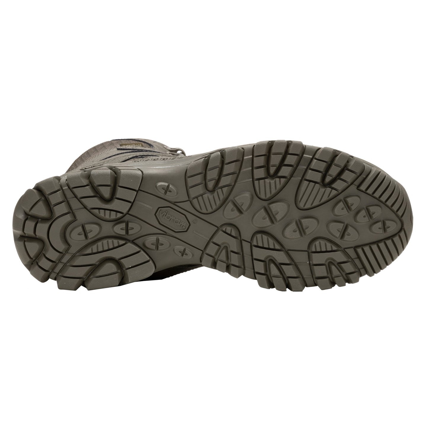 Peltz Shoes Men's Merrell Moab 3 WP Tactical Zip 8in Work Boot Dark Olive J004109